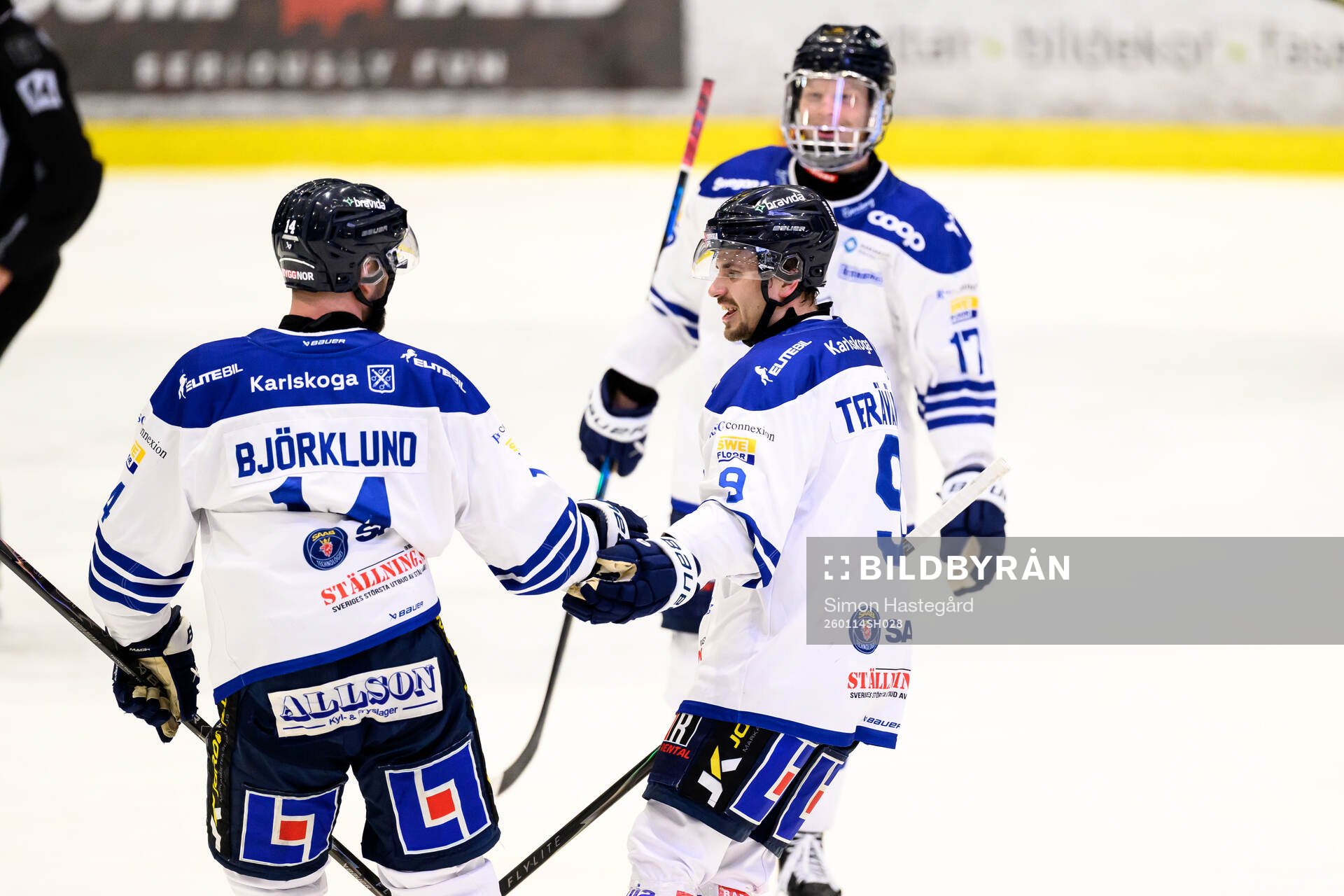 Karlskogas Henrik Björklund , Eero Teräväinen och Åke