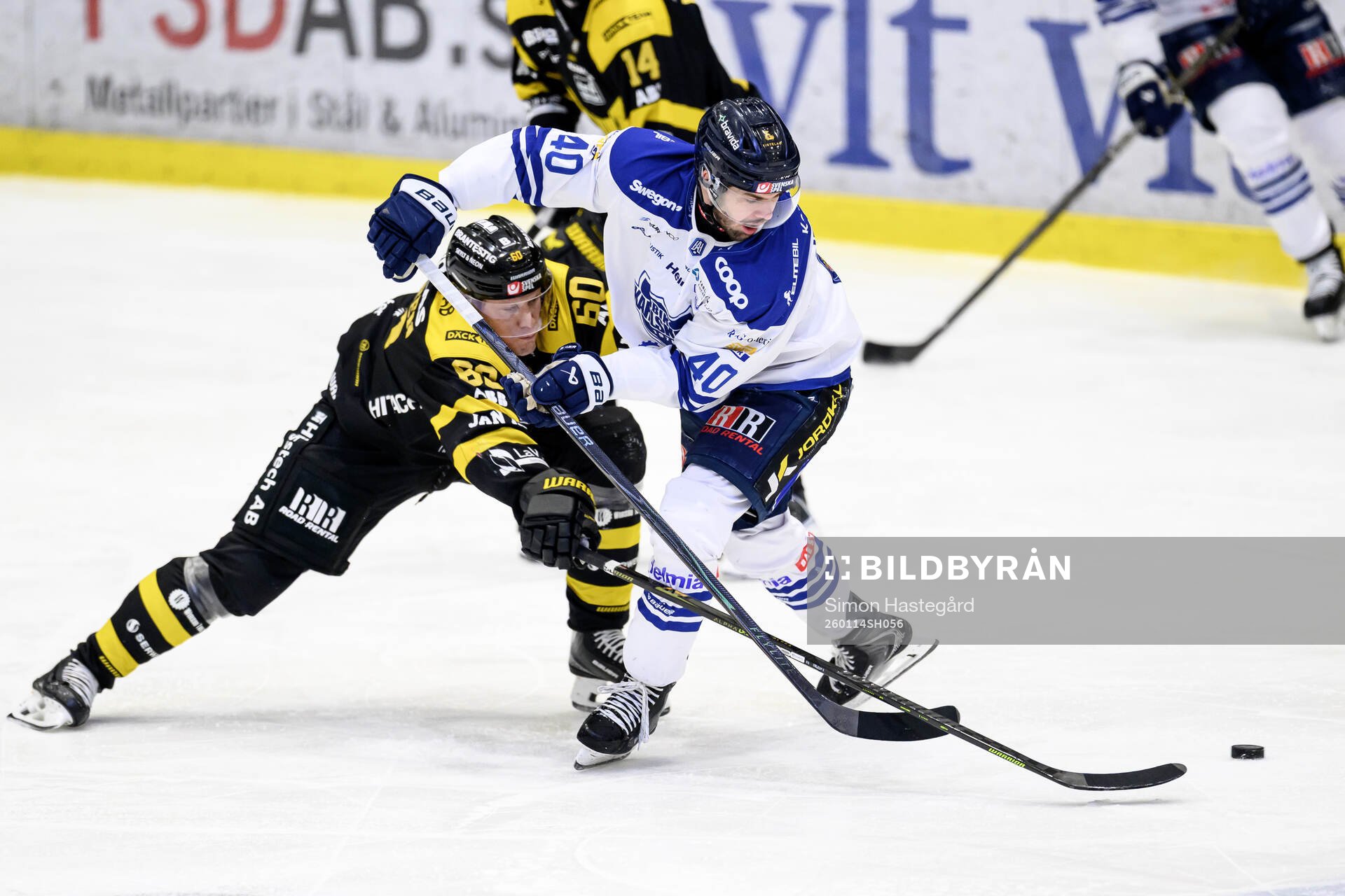 Västerås Niclas Lundgren och Karlskogas Kalle Jellvert