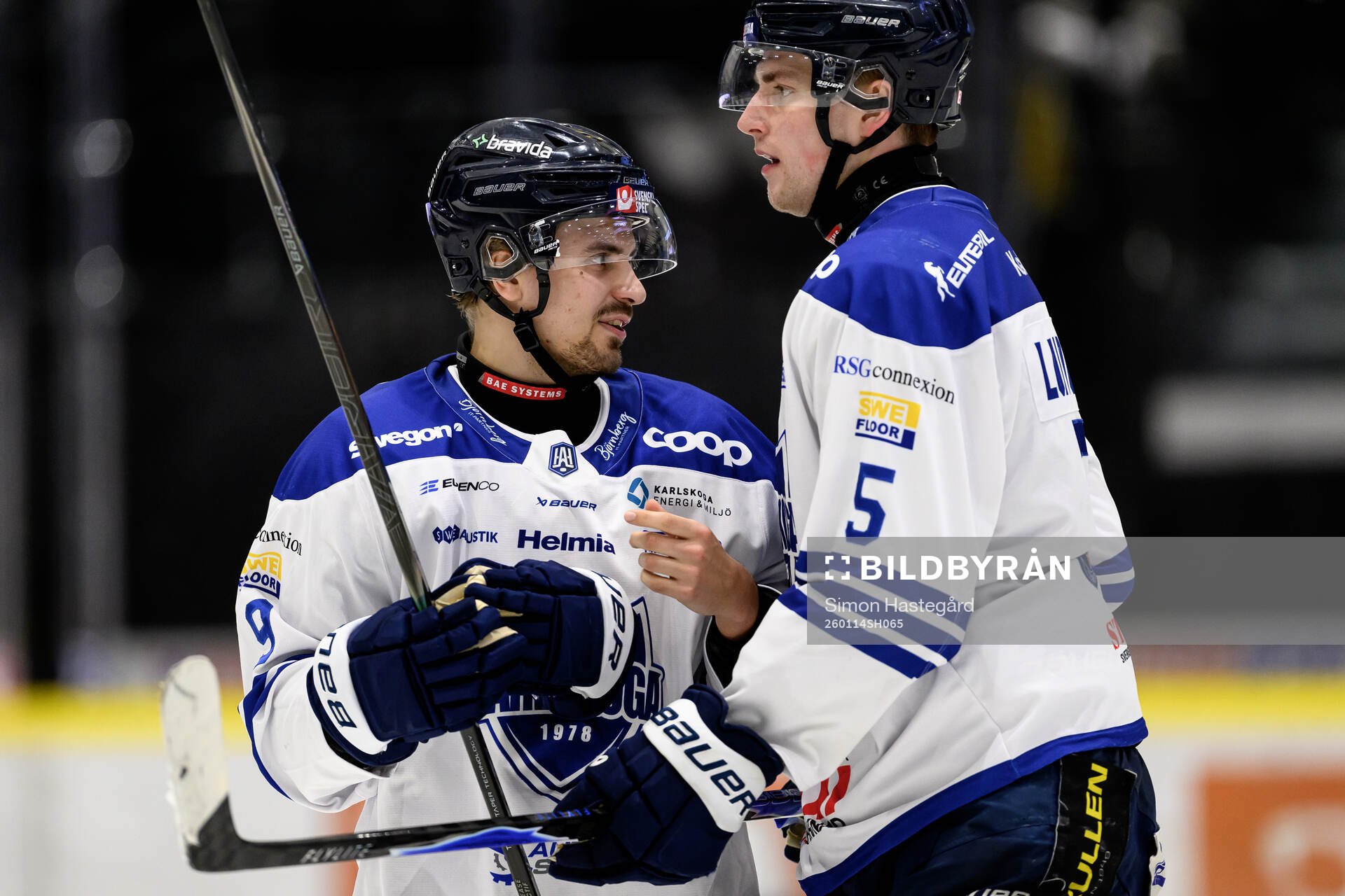 Karlskogas Eero Teräväinen och Jonatan Lundgren