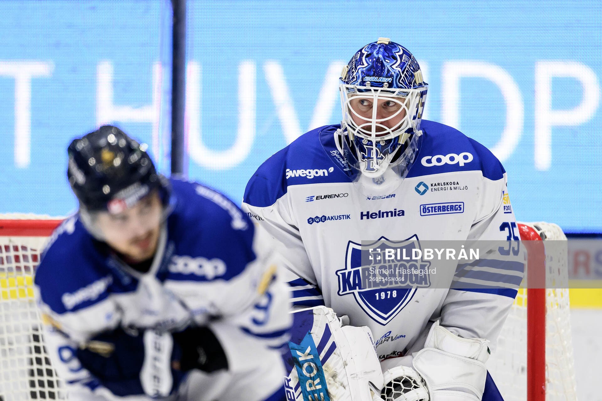 Karlskogas målvakt Lars Volden