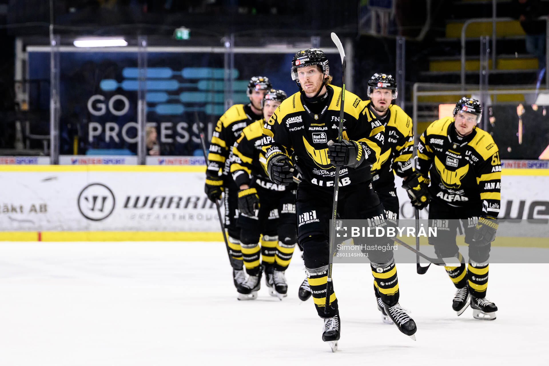 Västerås Oskar Kvist jublar