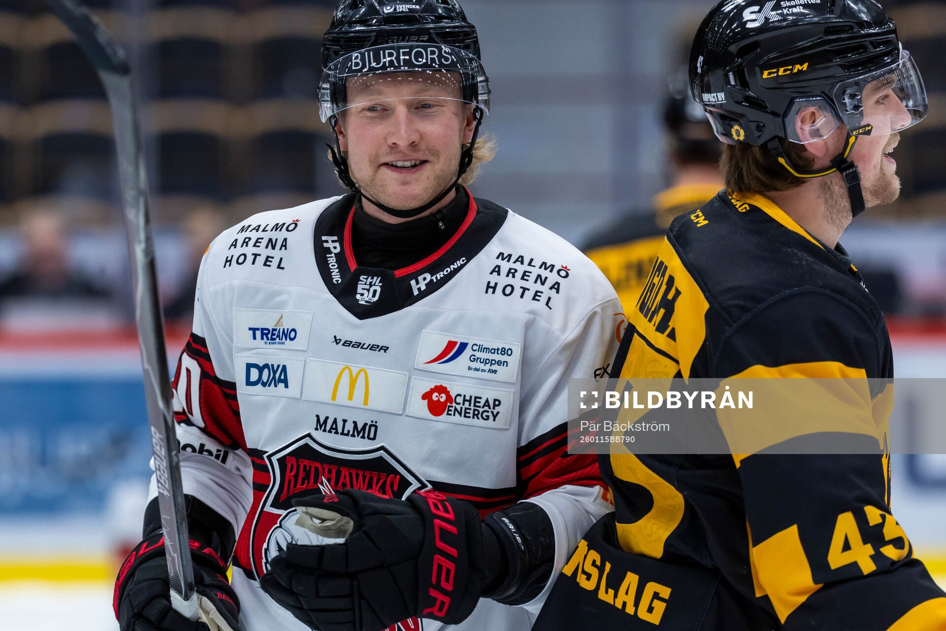 Malmös Thomas Berg Paulsen och Skellefteås Max Krogdahl