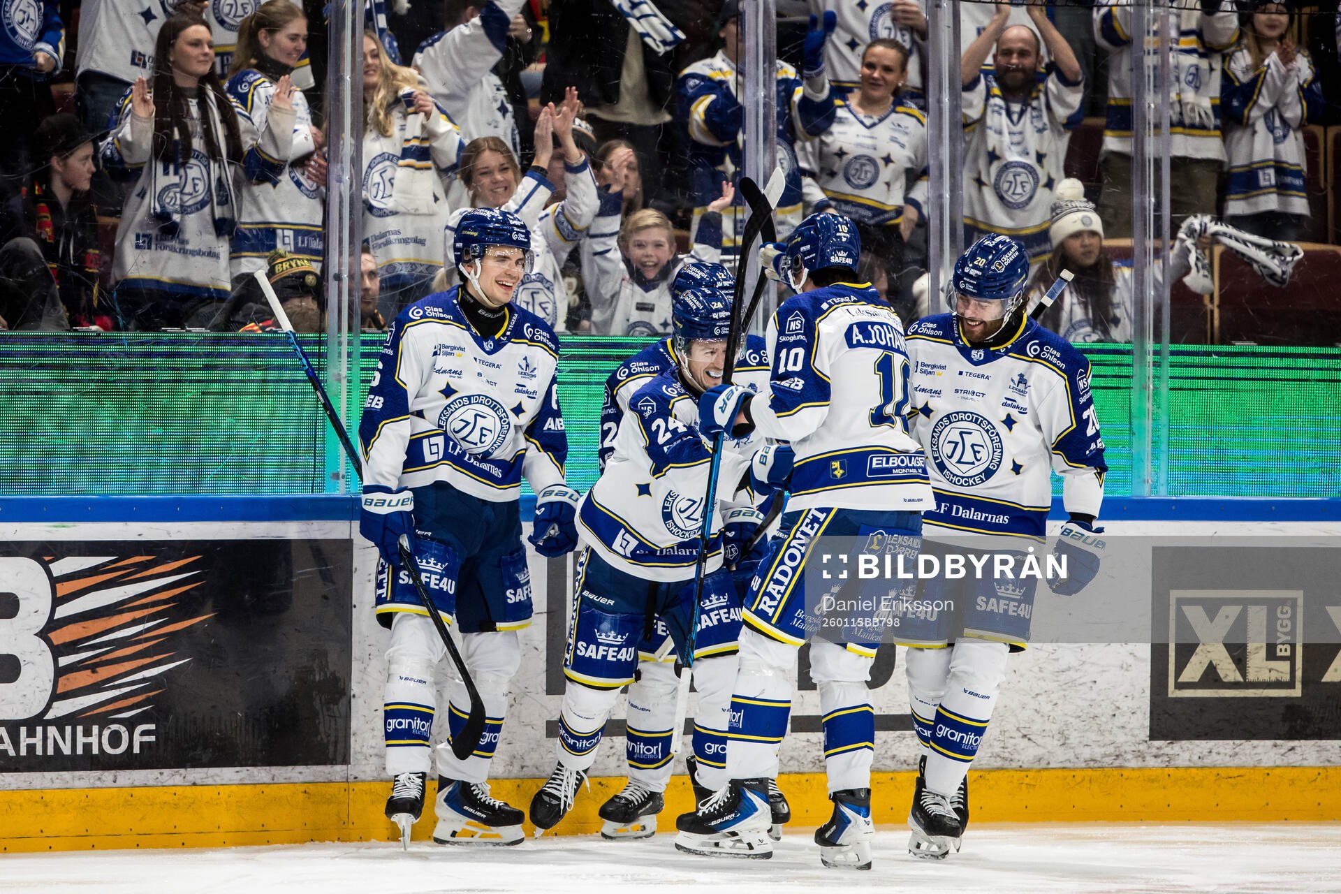 Leksands Arvid Eljas, Alexander Lundqvist, Anton Johansson