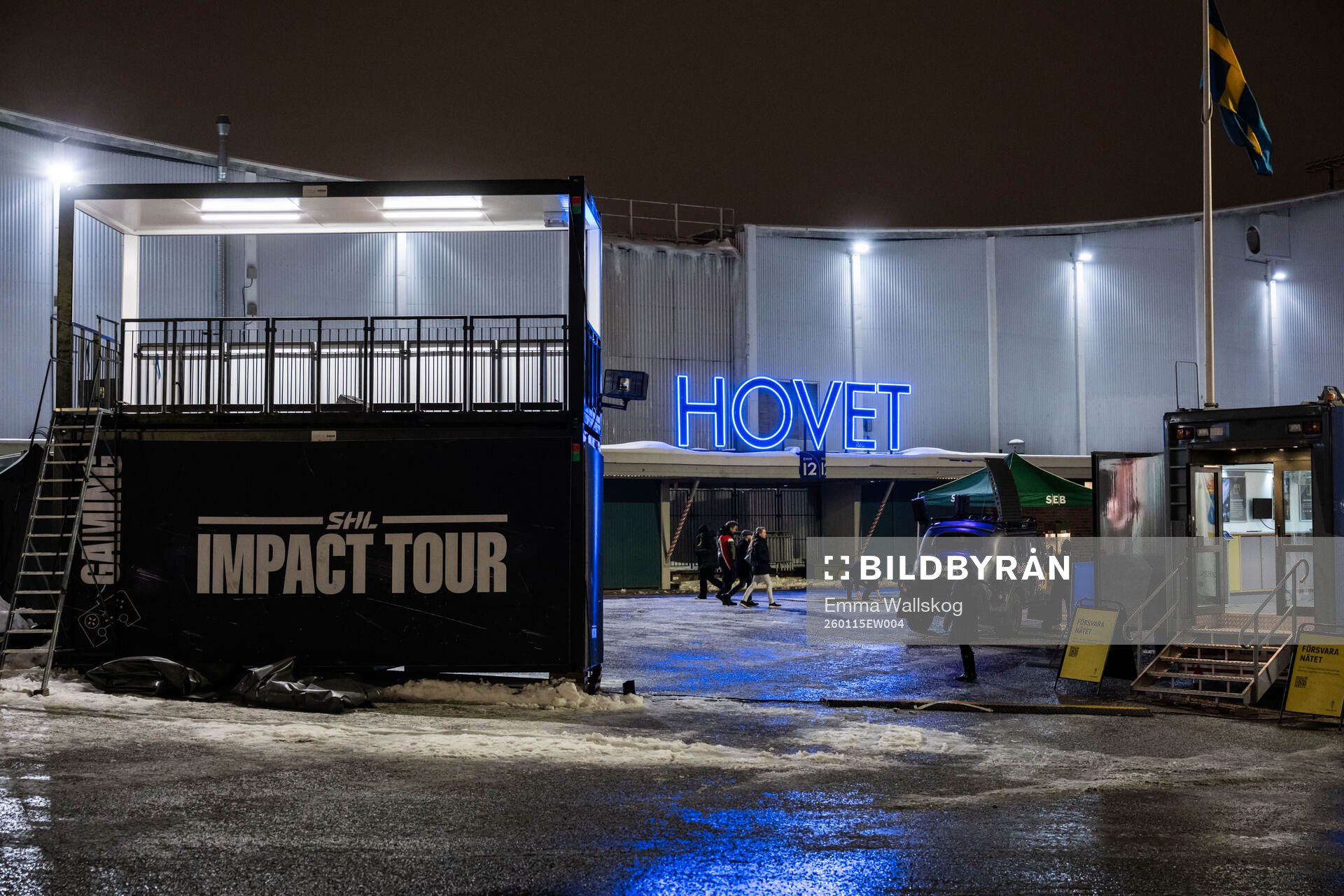 SHL Impact Tour utanför Hovet