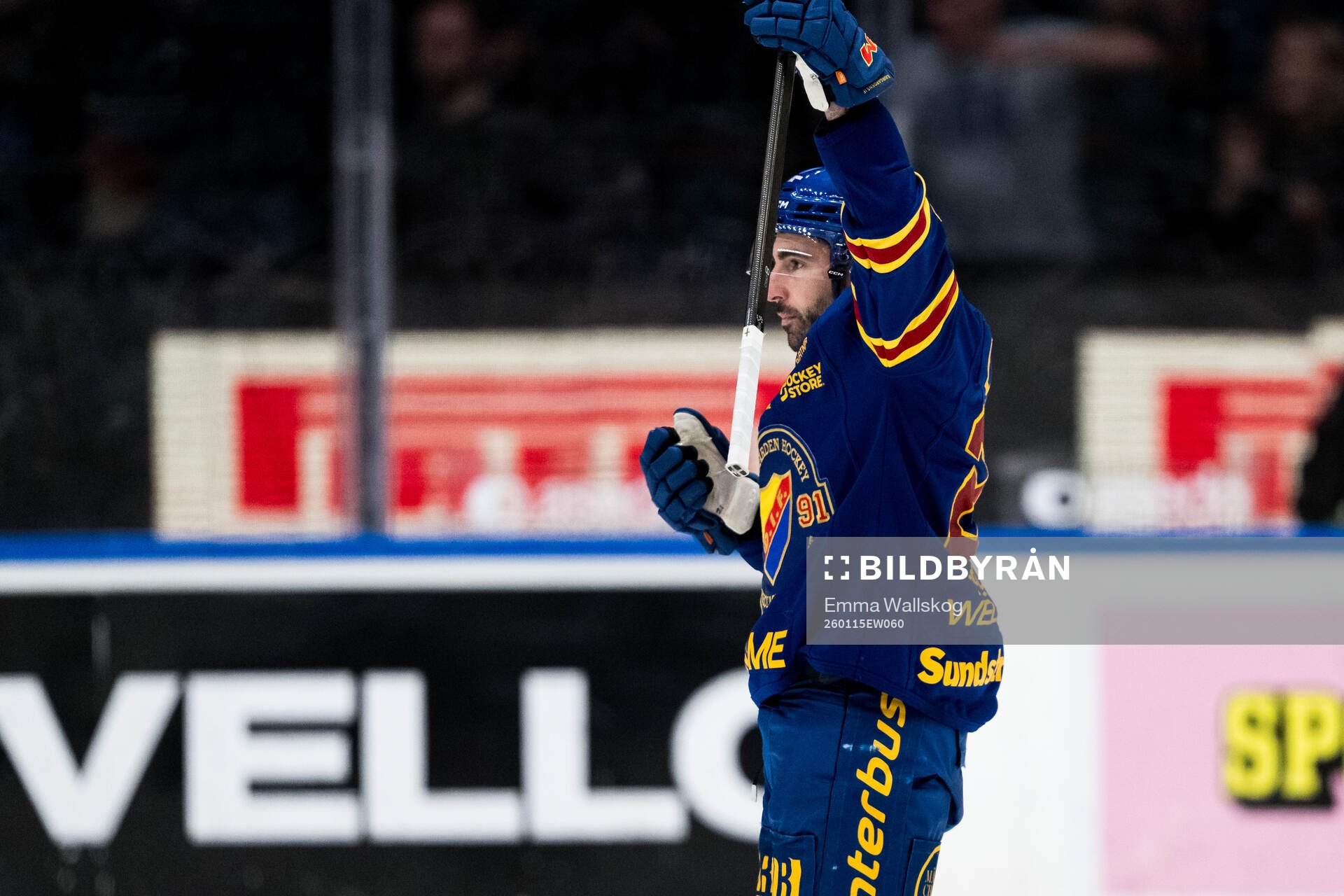 Djurgårdens Joseph Laleggia jublar