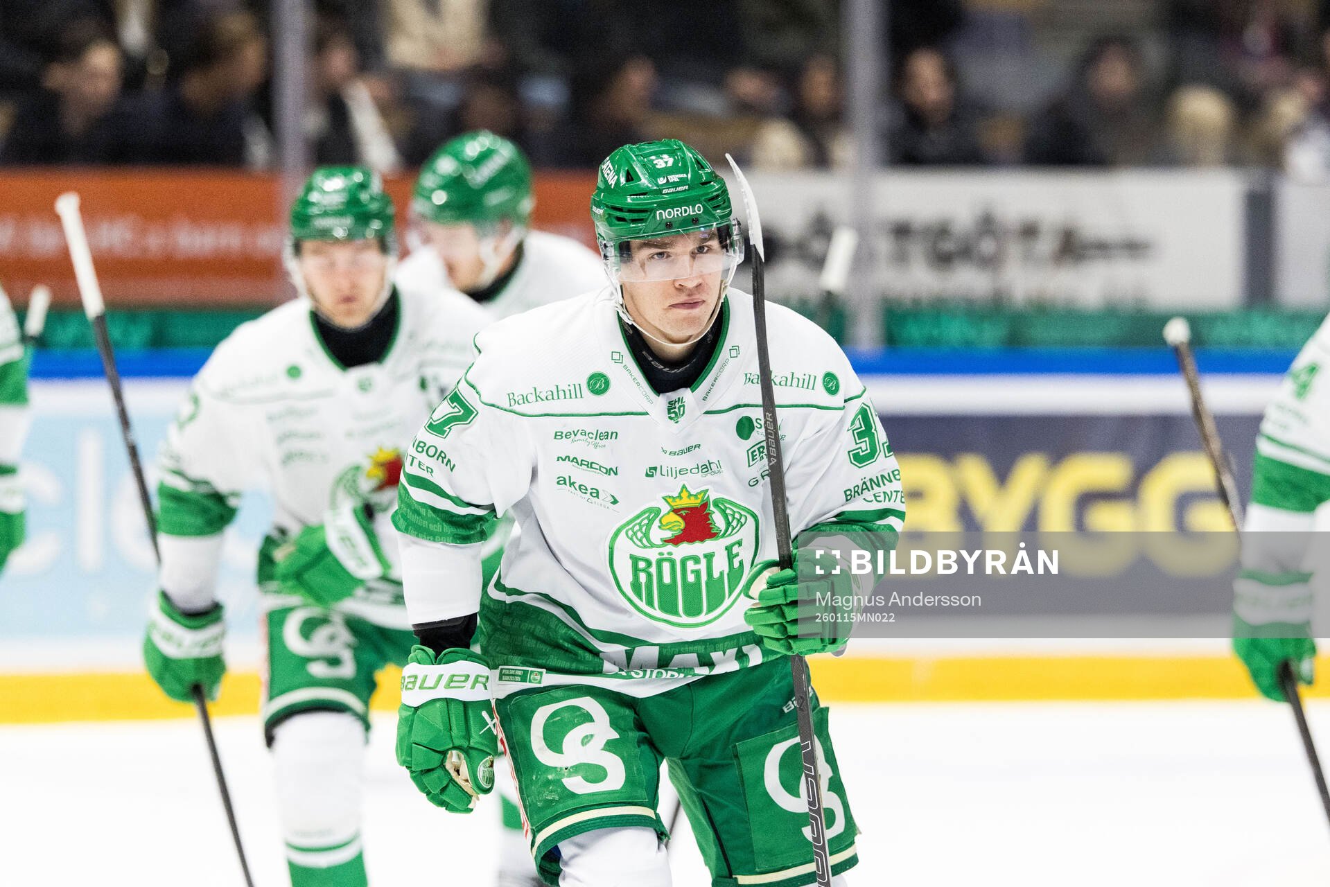 Rögles Albin Sundsvik jublar