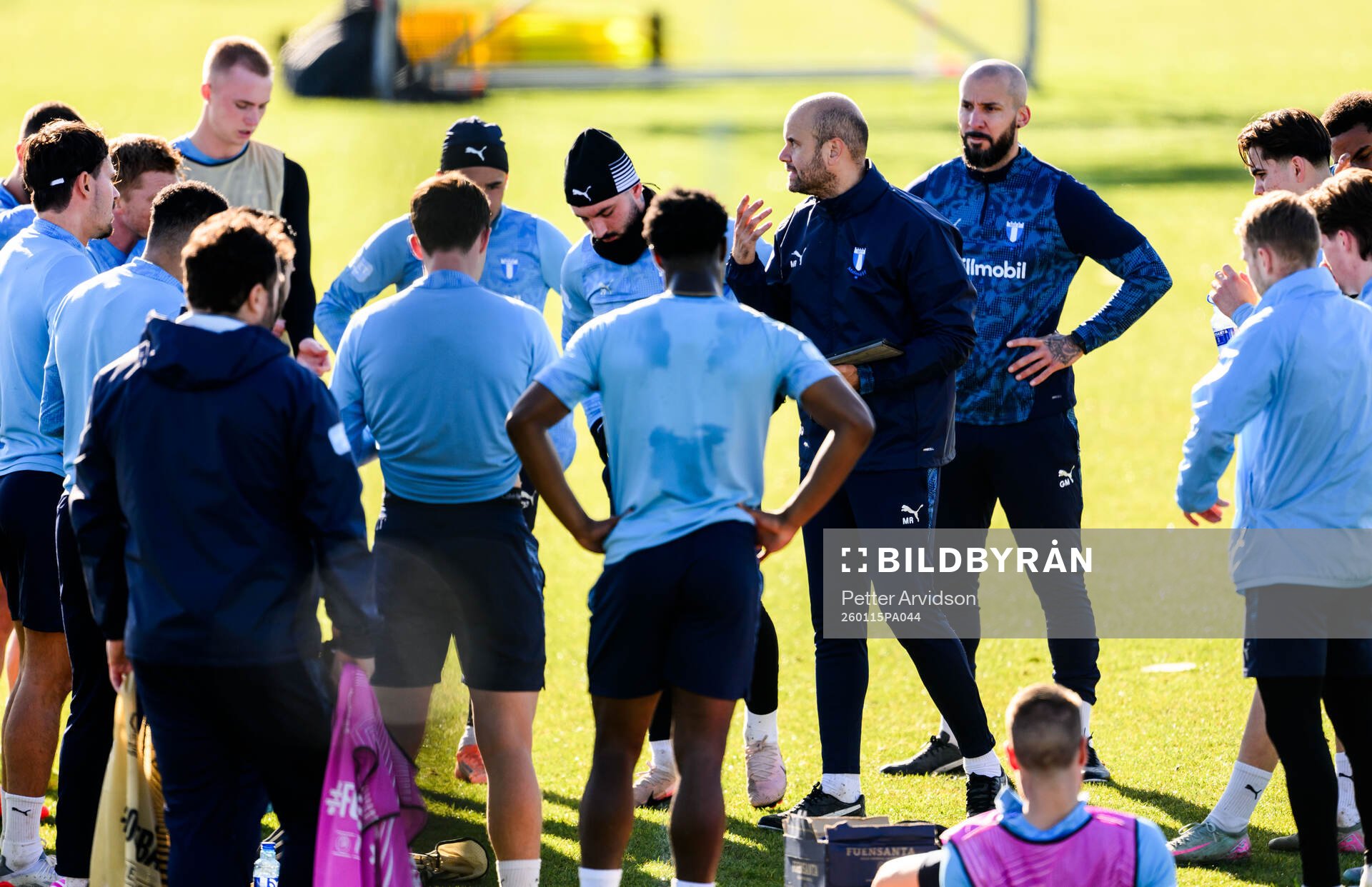 Huvudtränare Miguel Angel Ramirez och assisterande