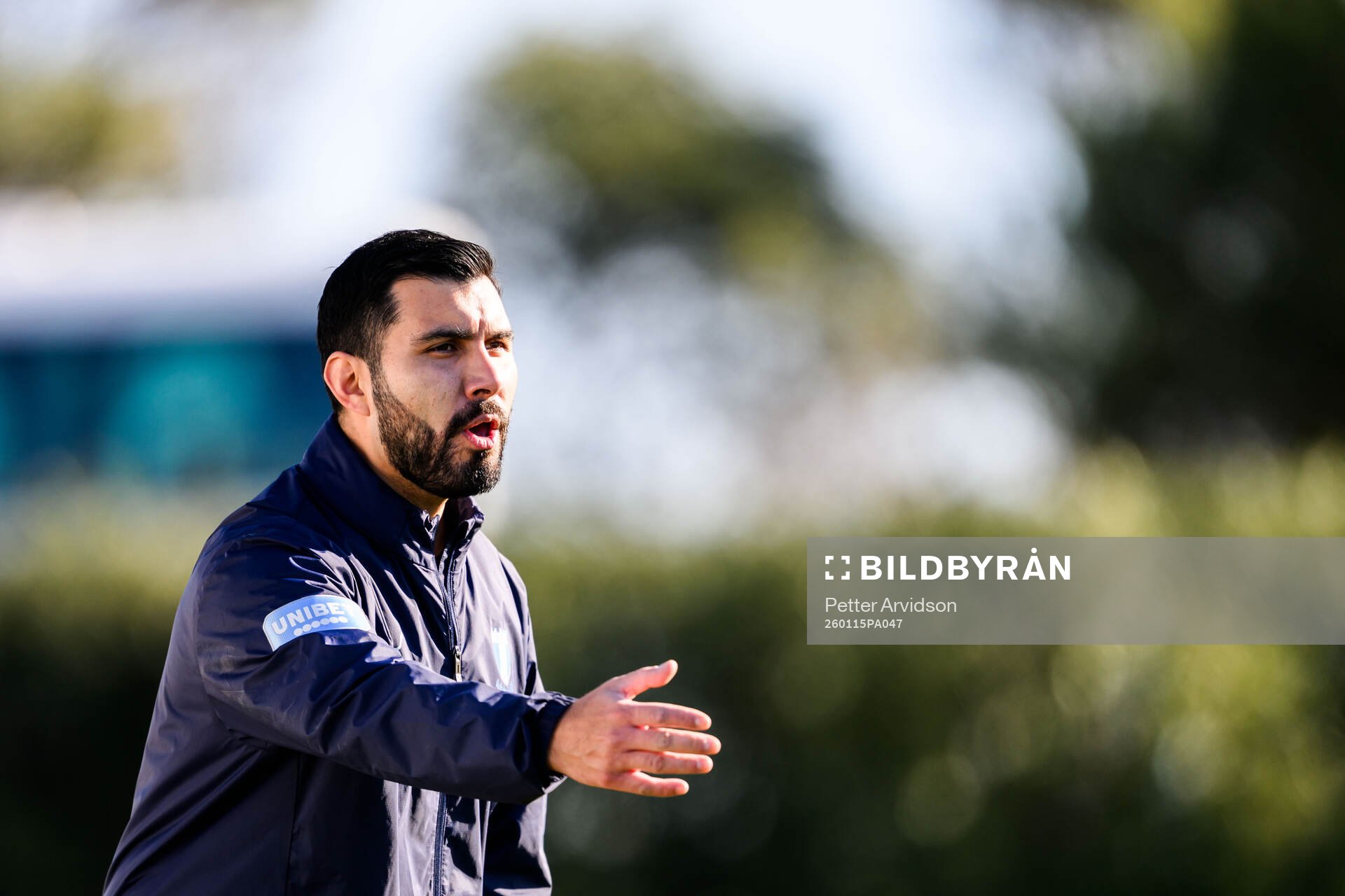 Assisterande tränare med ansvar för analys Mario Chavez