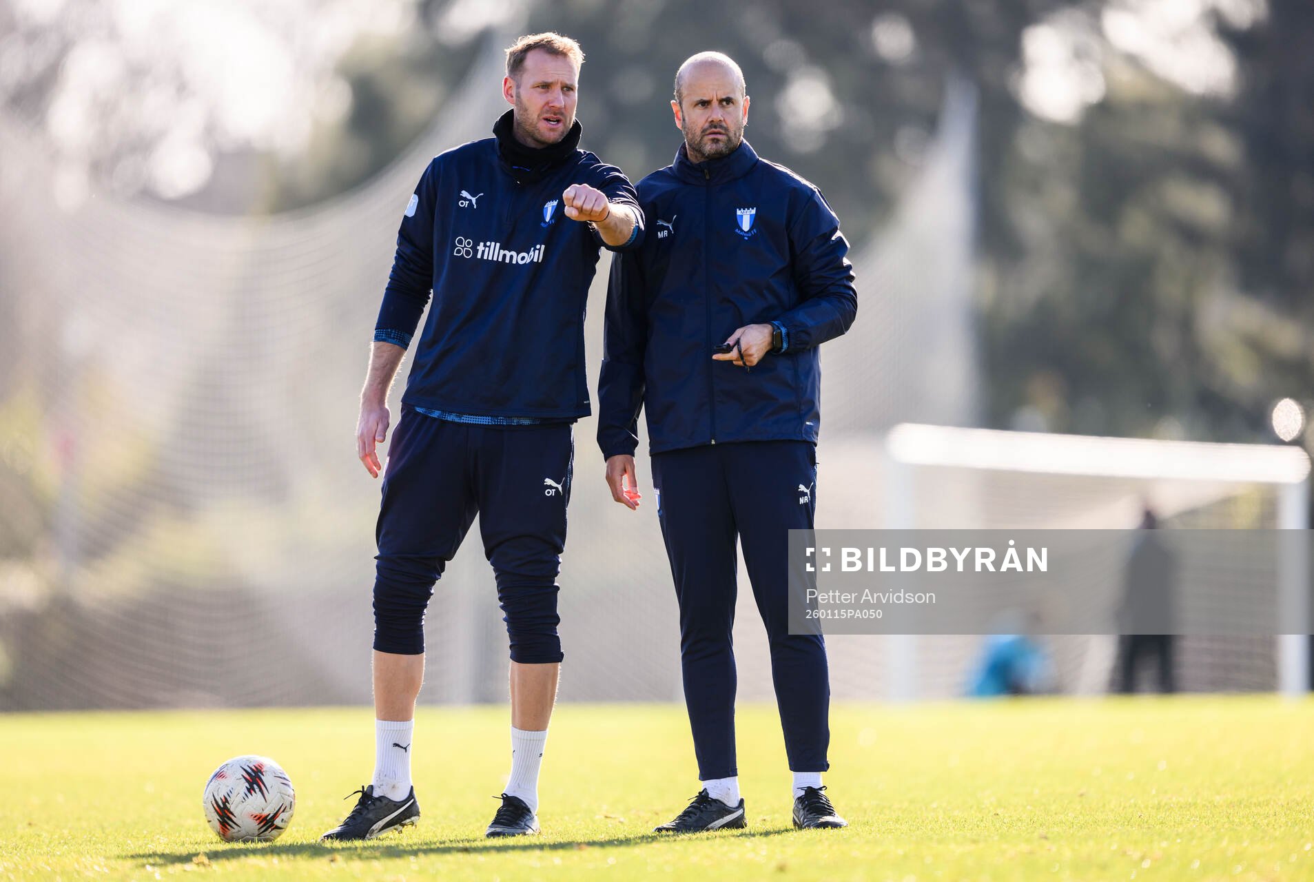 Top Talent Manager Ola Toivonen och huvudtränare Miguel