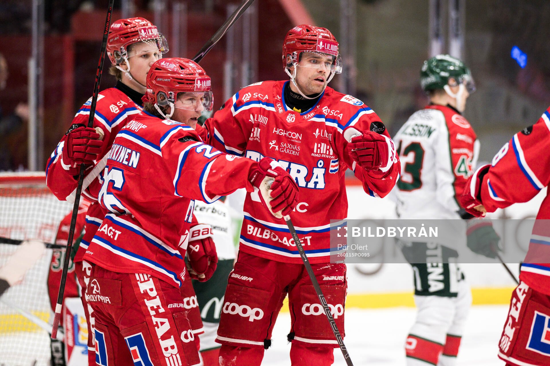 Timrås Emil Pettersson jublar