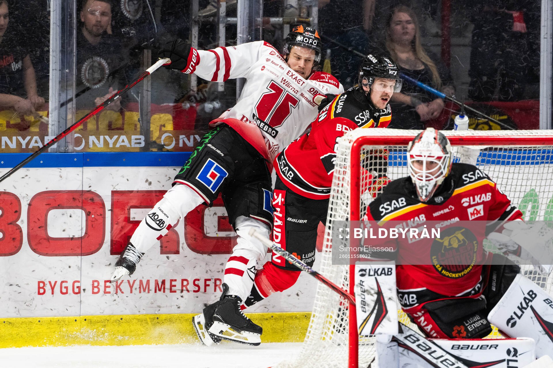 Örebros William Wikman och Luleås Oskari Laaksonenunder