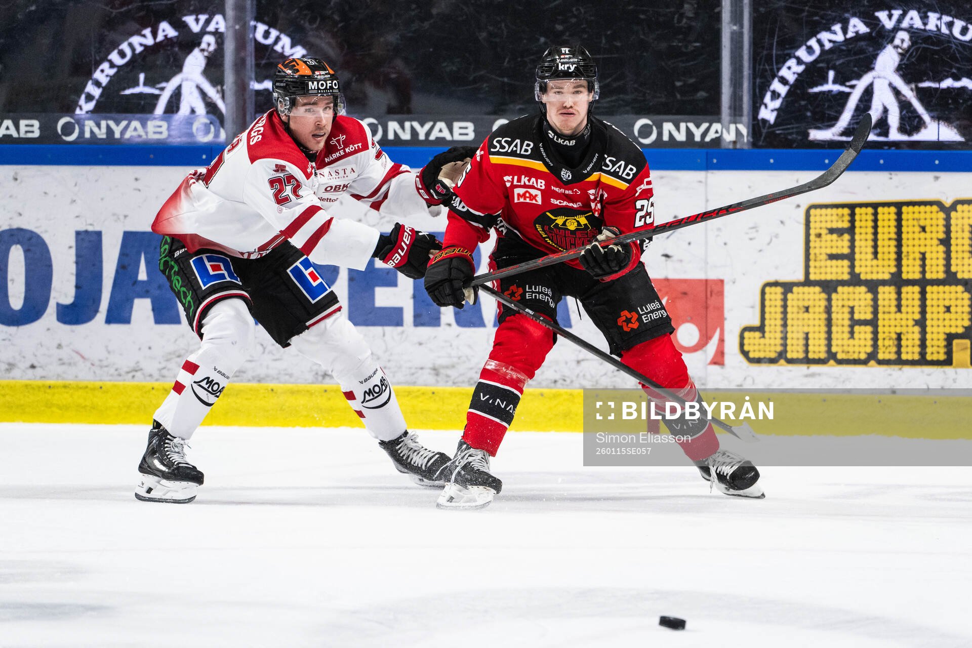 Örebros Peetro Seppälä och Luleås Filip Eriksson