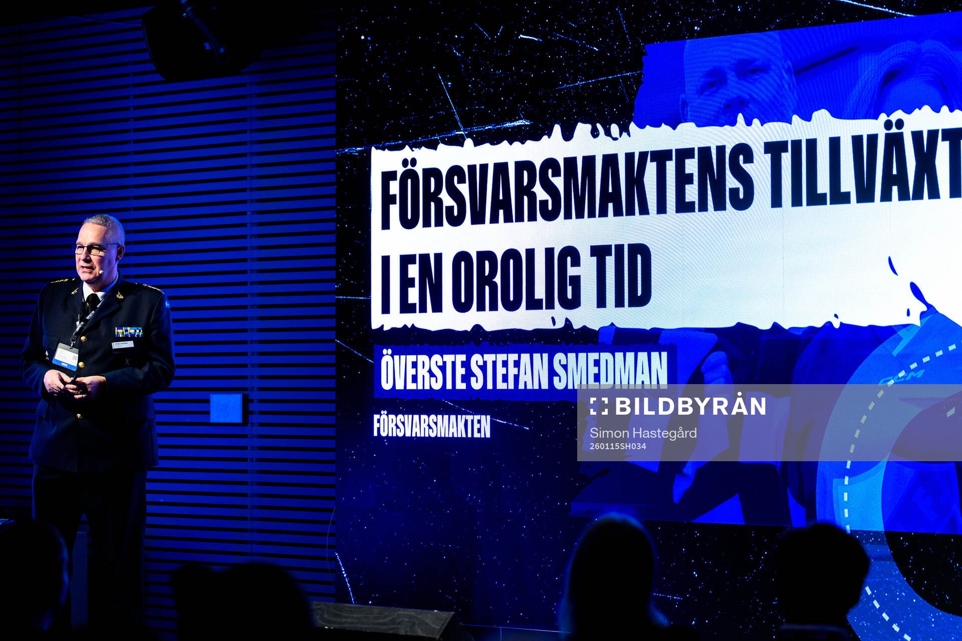 Överste Stefan Smedman, Försvarsmakten