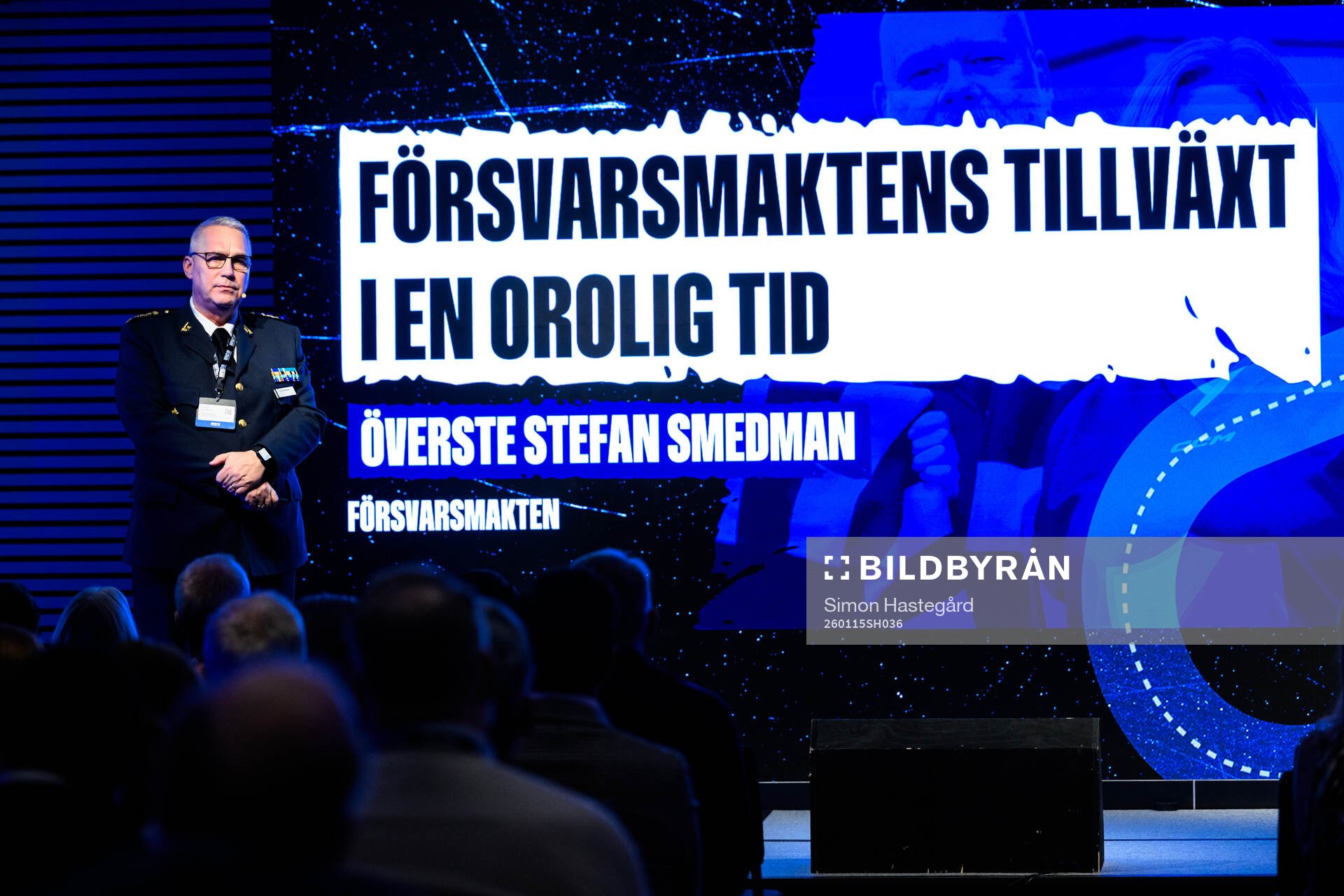 Överste Stefan Smedman, Försvarsmakten