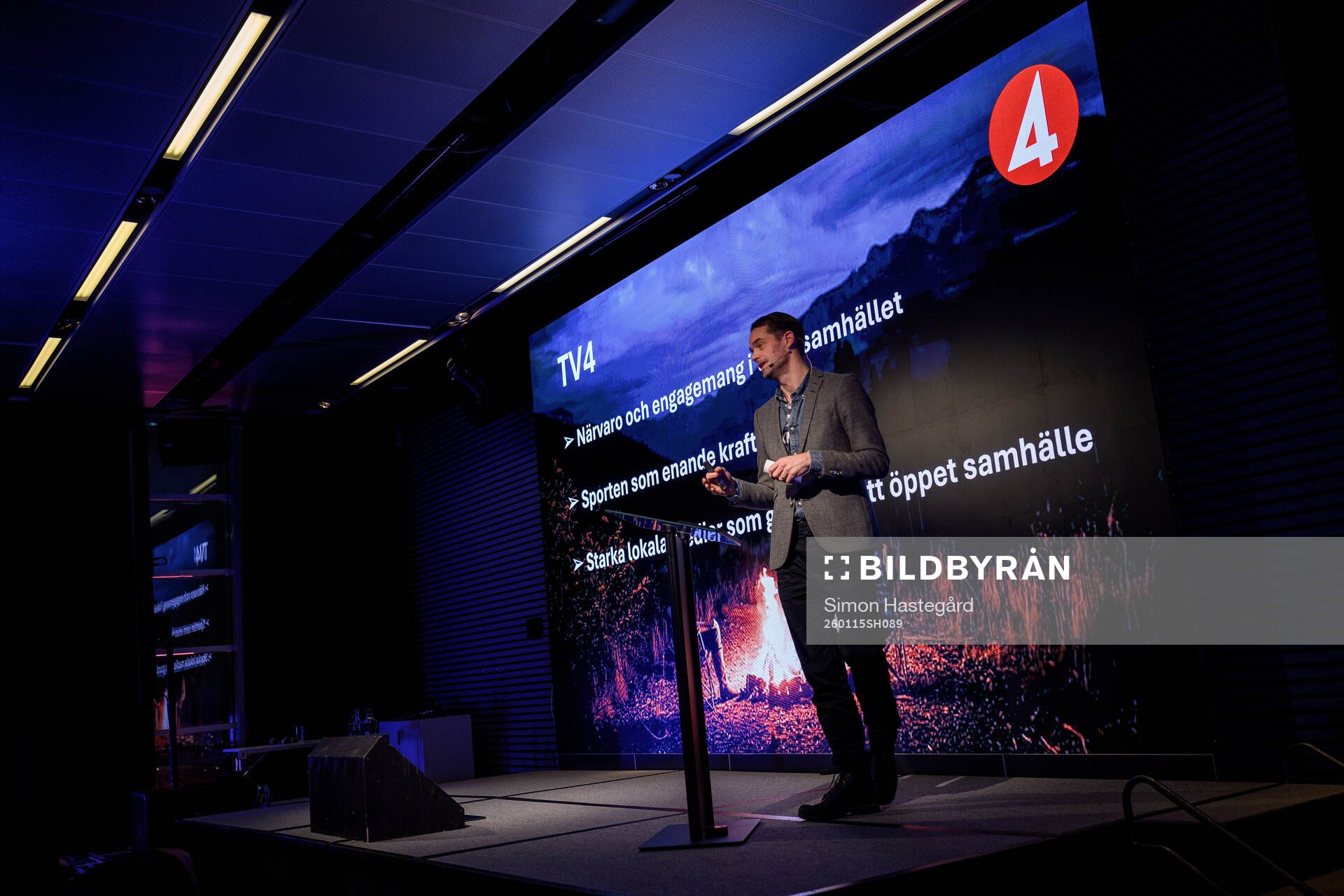 Johan Cederqvist, Sportdirektör Tv4