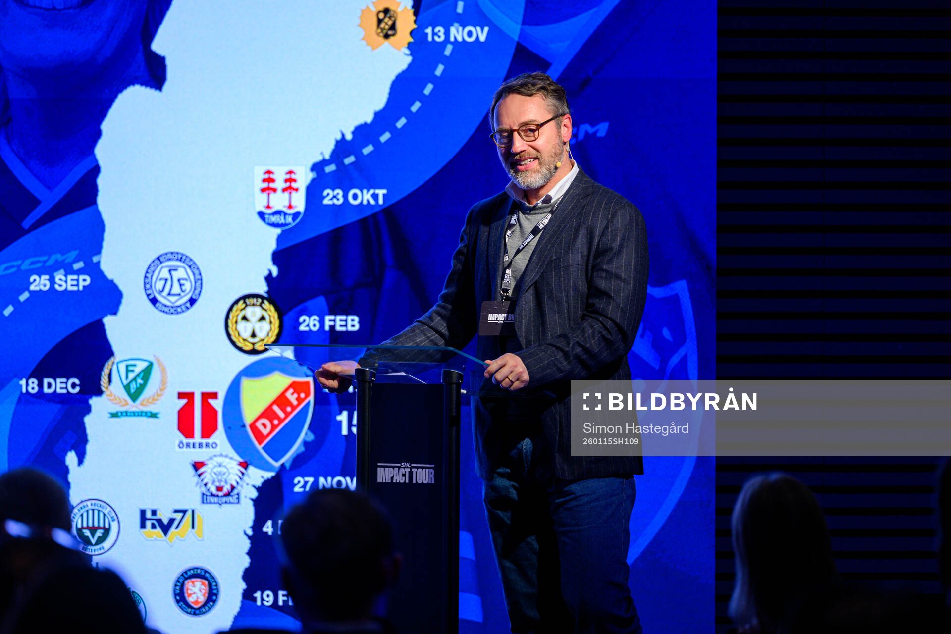 Moderator Martin Carlsson-Wall, professor i redovisning och