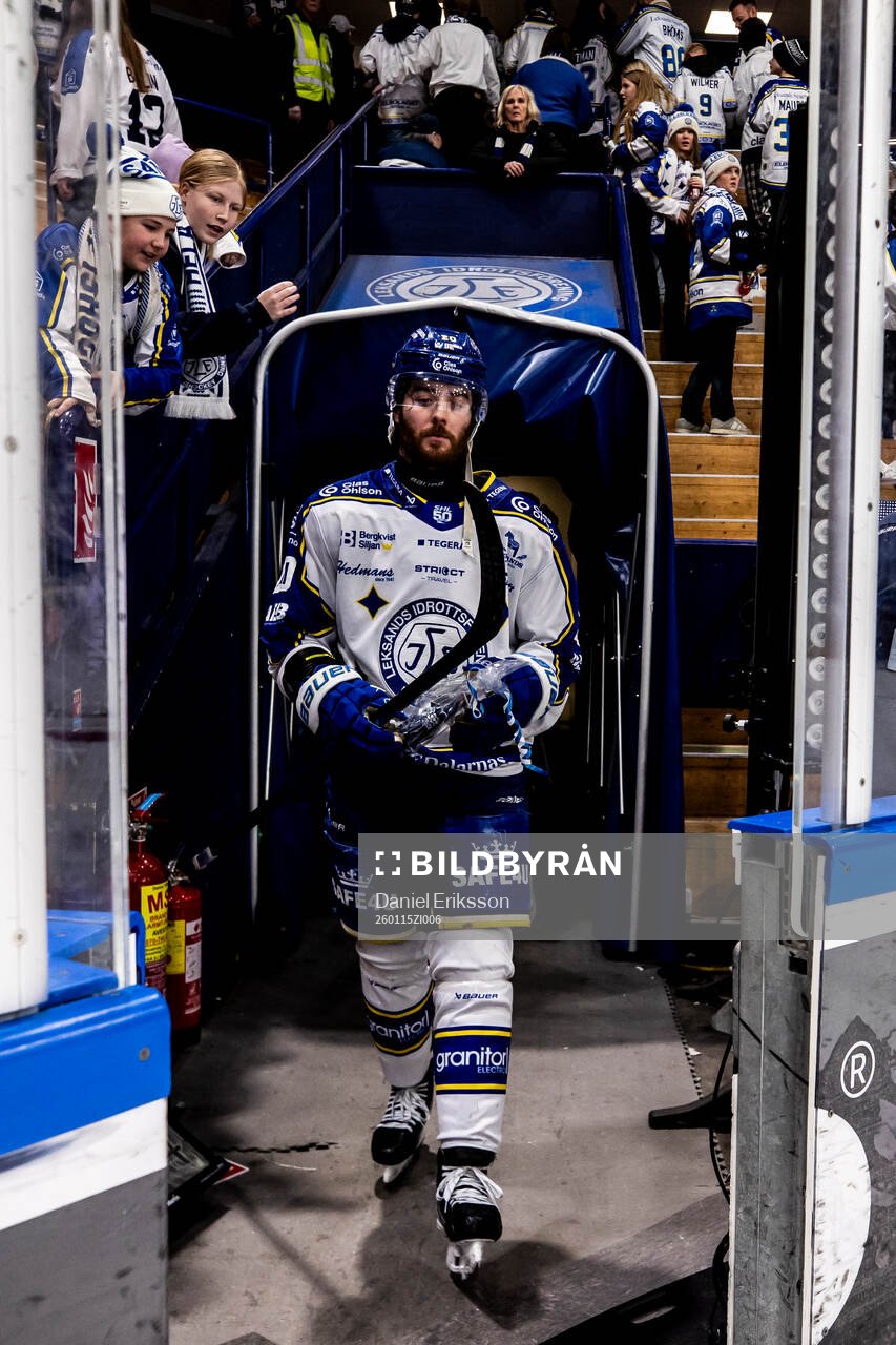 Leksands Nolan Stevens utsedd till matchens krigare