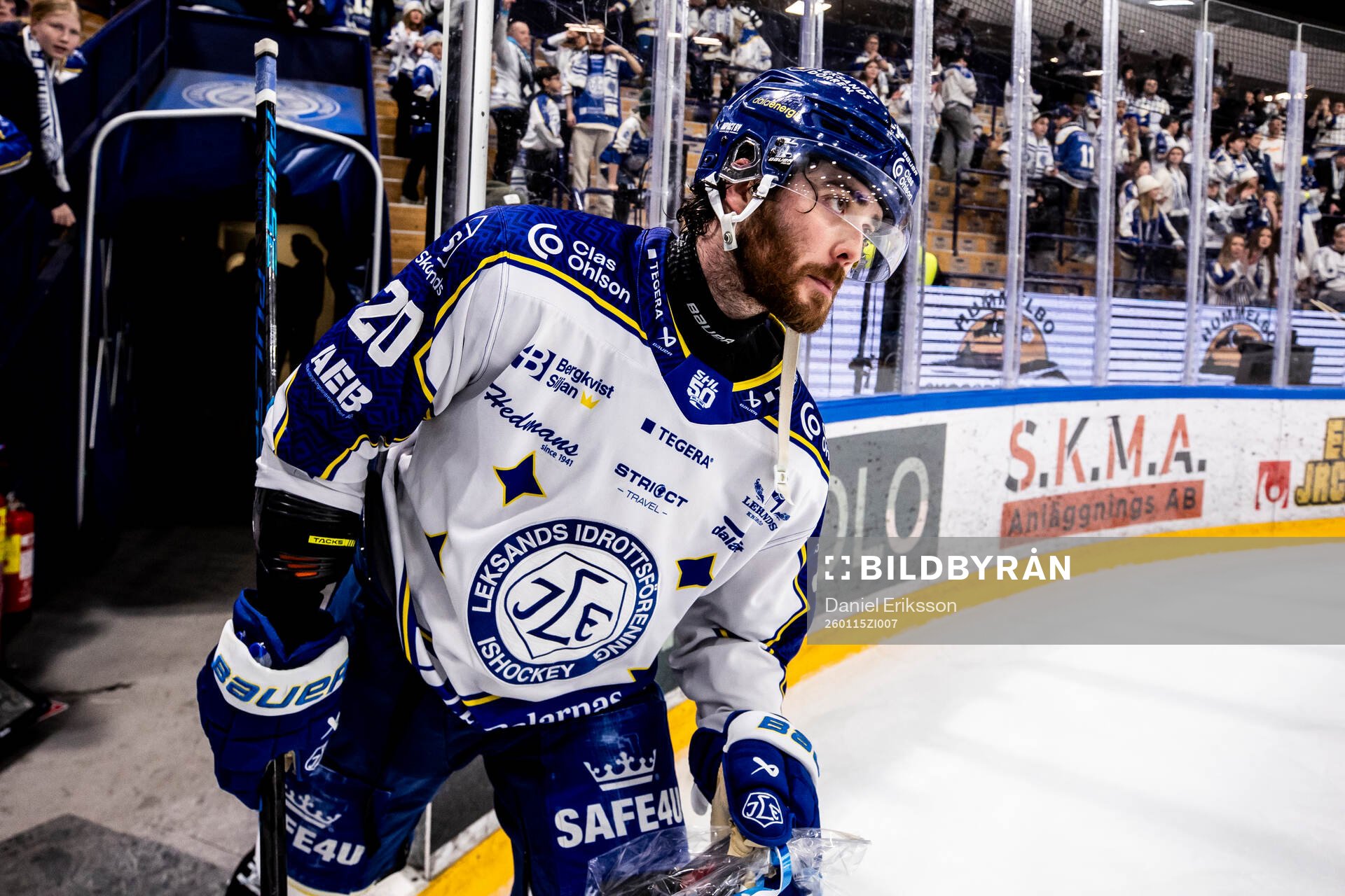 Leksands Nolan Stevens utsedd till matchens krigare