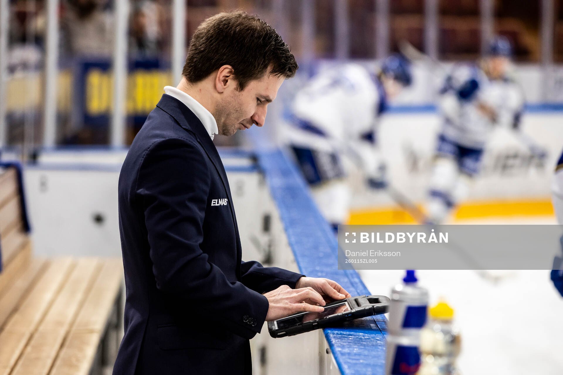 Leksands målvaktstränare Alexander Millner