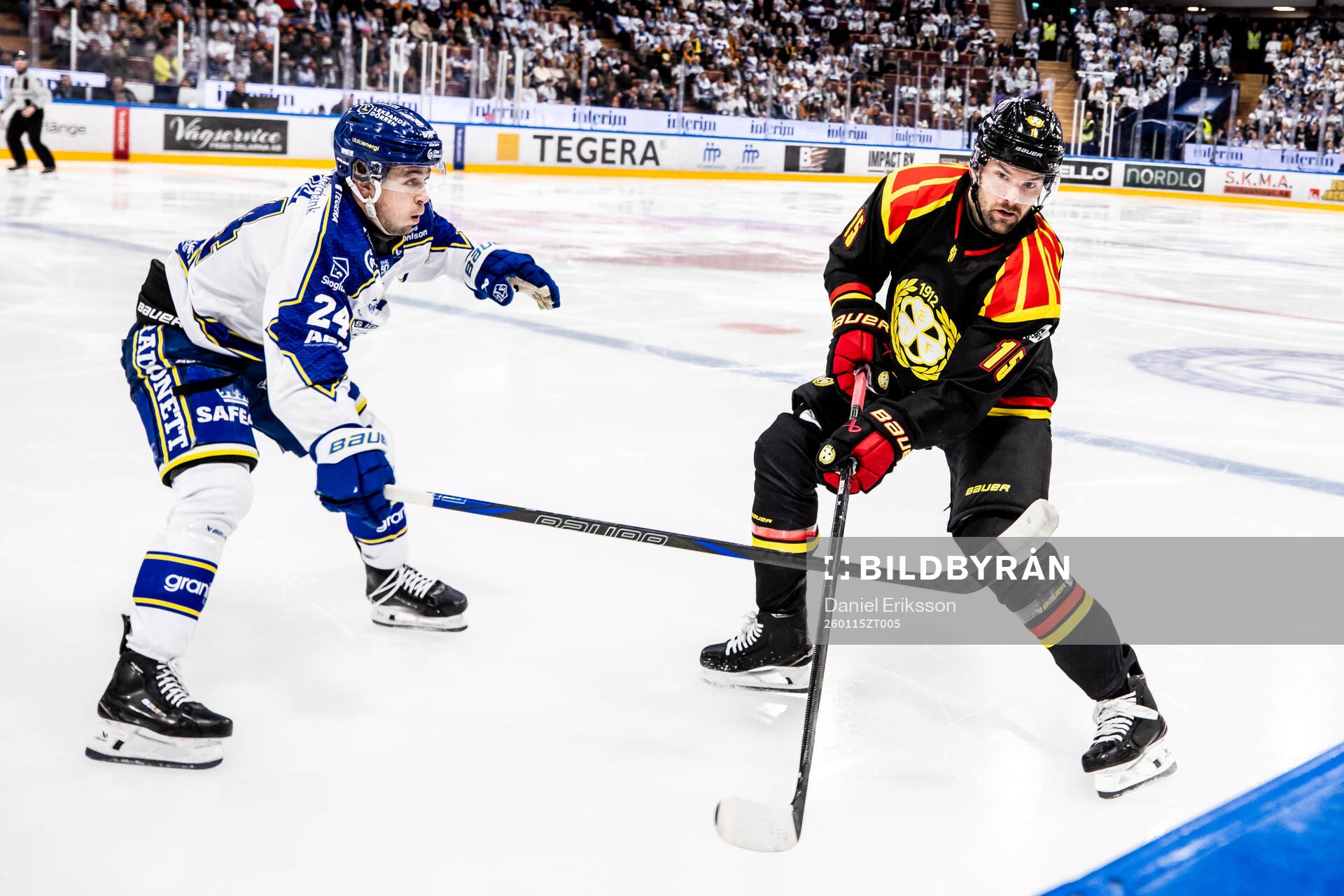 Leksands Arvid Eljas och Brynäs Simon Bertilsson