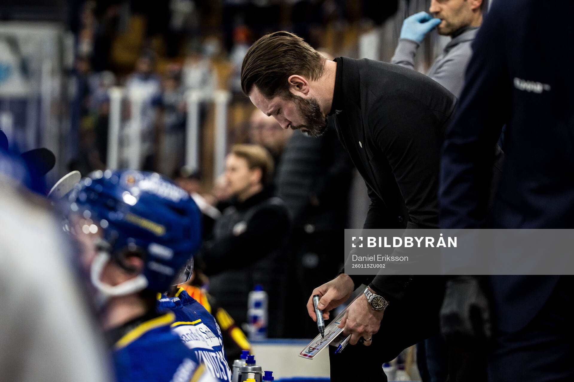 Leksands assisterande tränare Niklas Persson