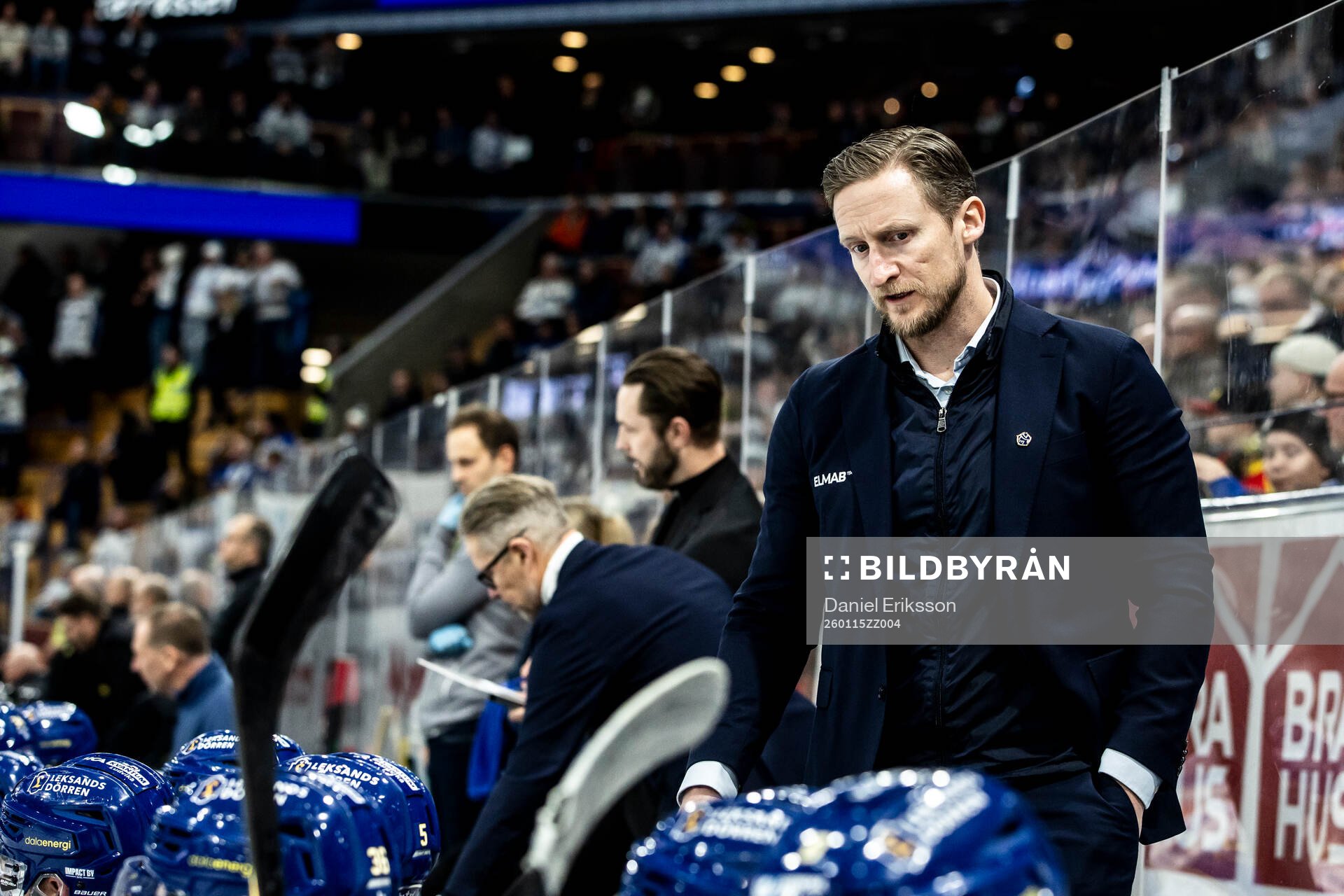 Leksands assisterande tränare David Printz