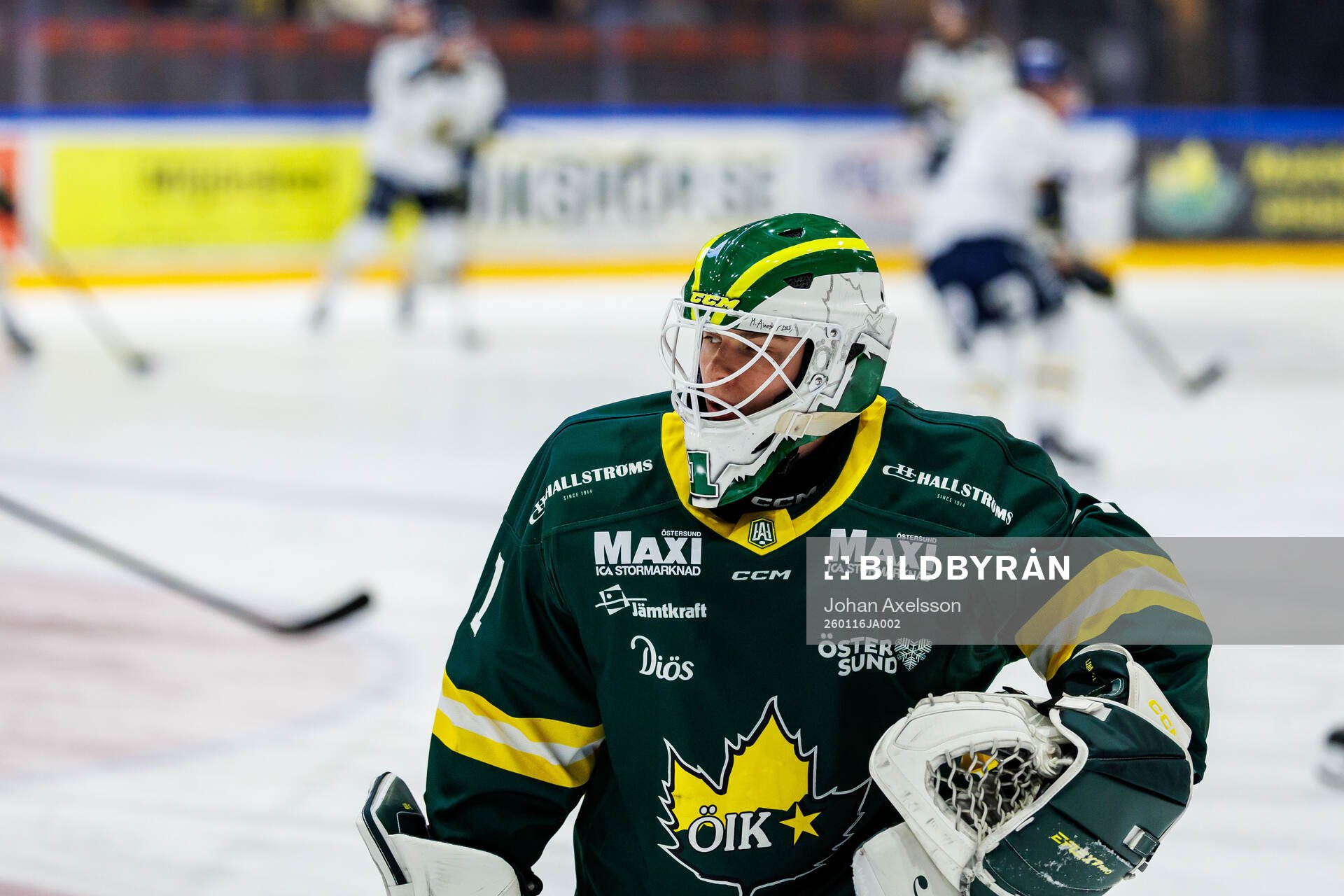 Östersunds målvakt Carl Lidö