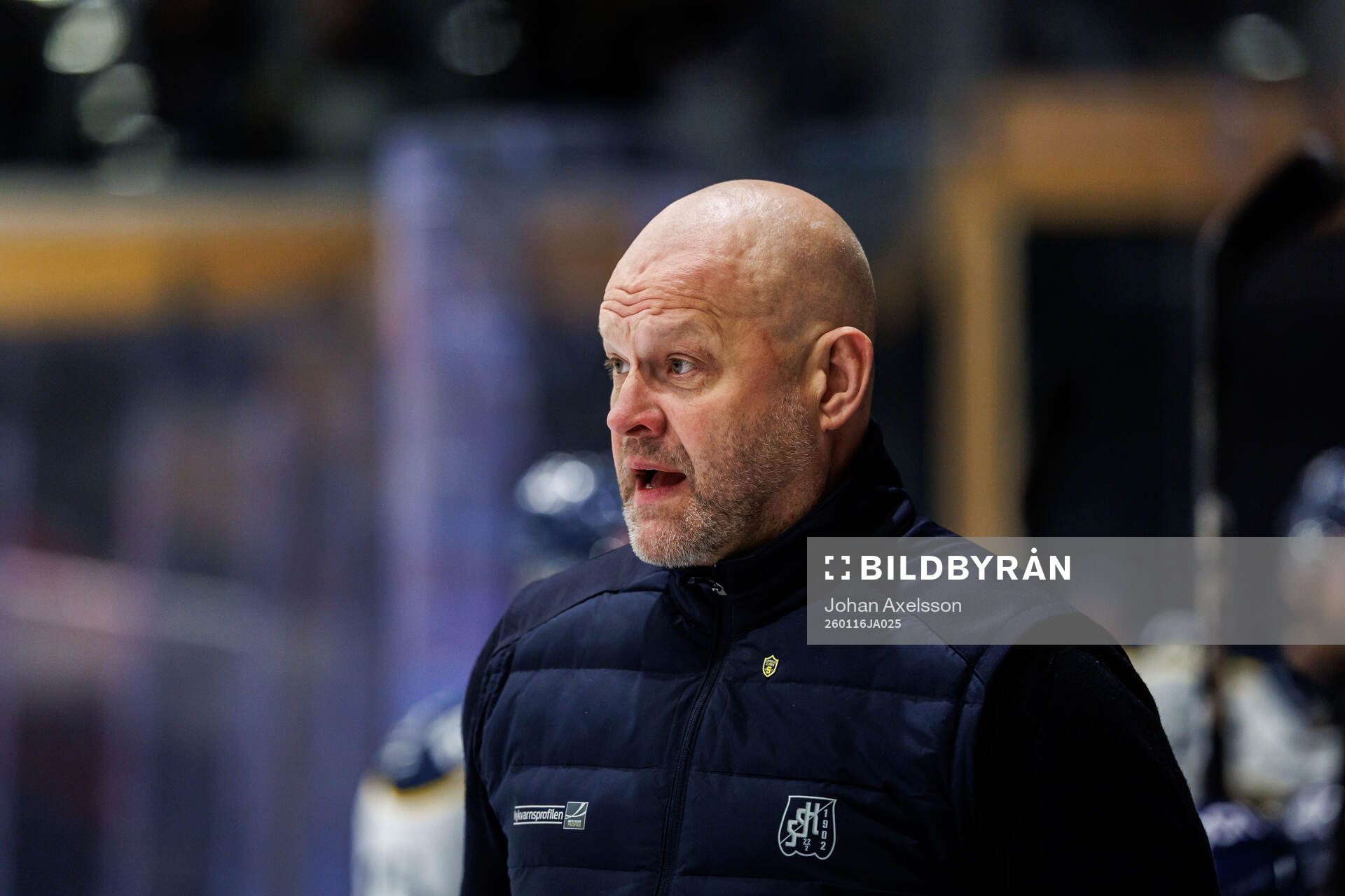 Södertäljes tränare Andreas Johansson