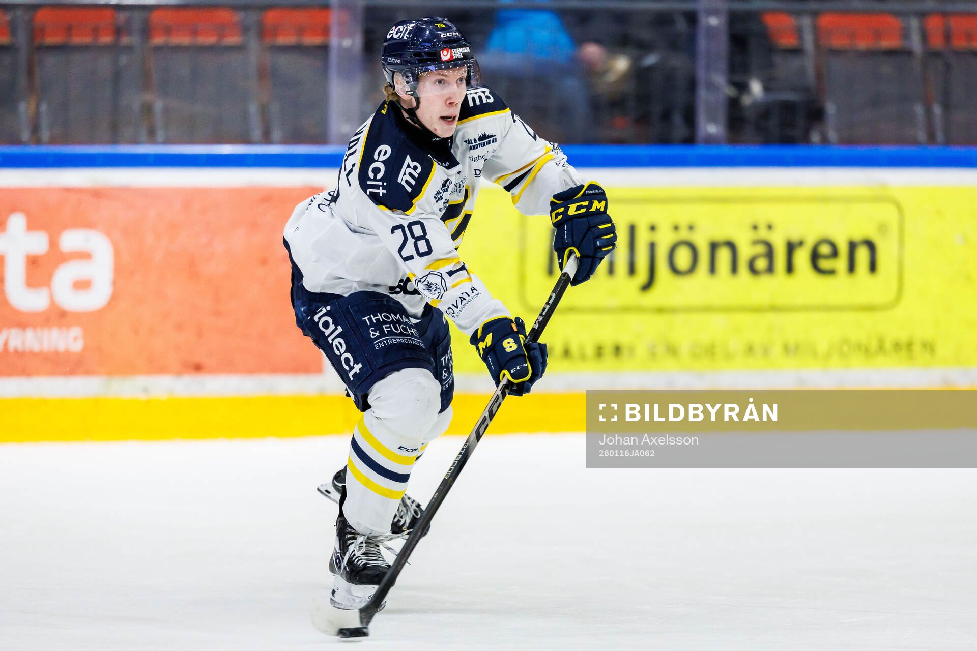 Södertäljes Adam Hesselvall