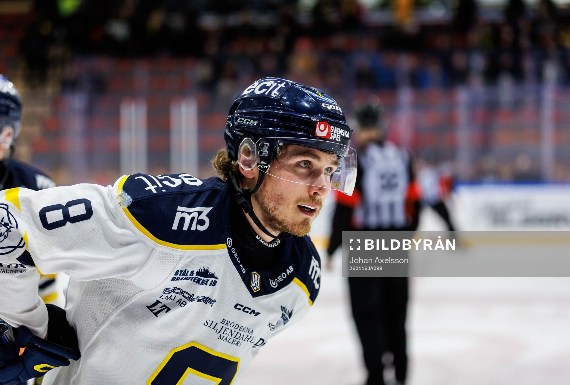 Södertäljes William Wiå jublar