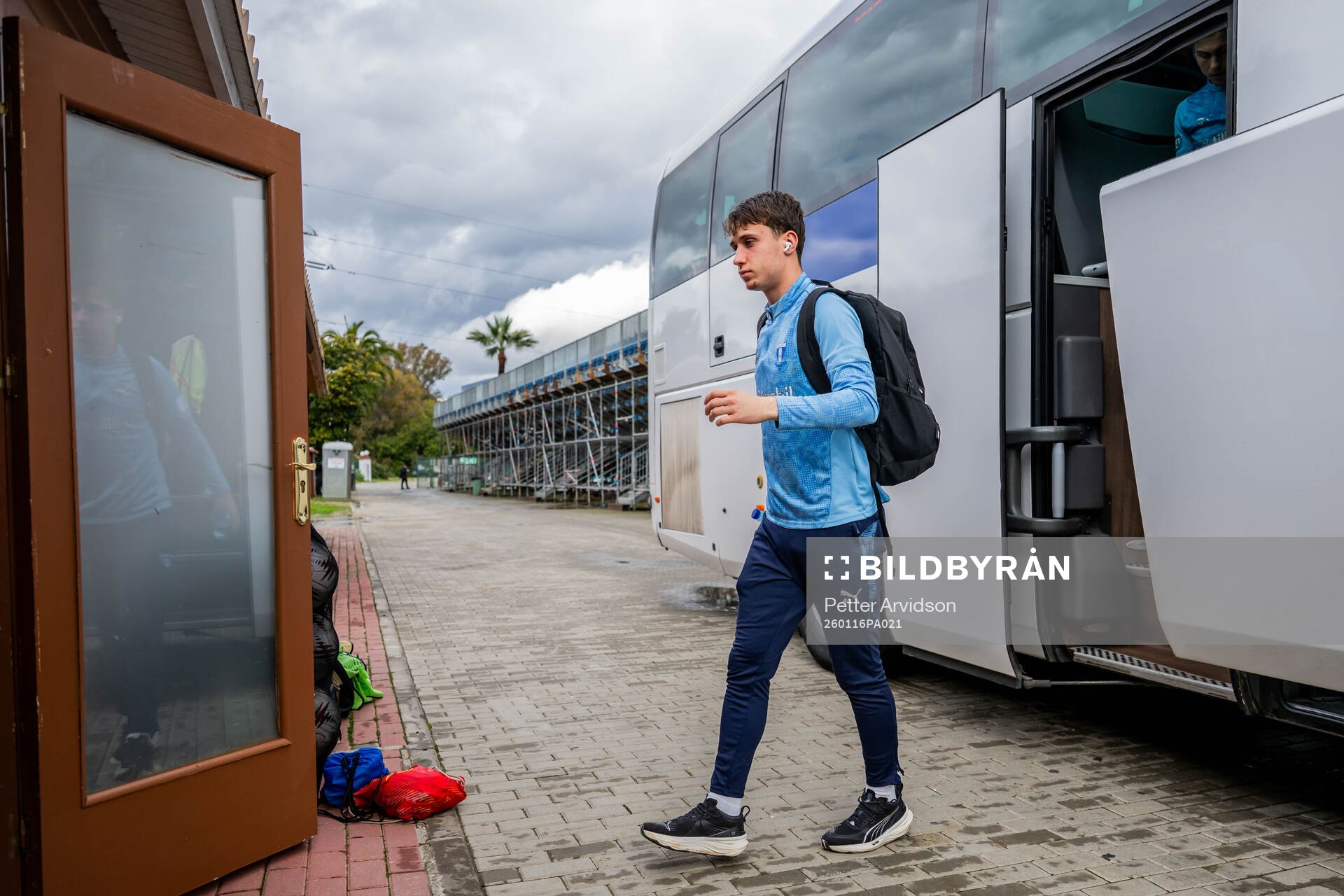 Kenan Busuladzic of Malmö FF arrives