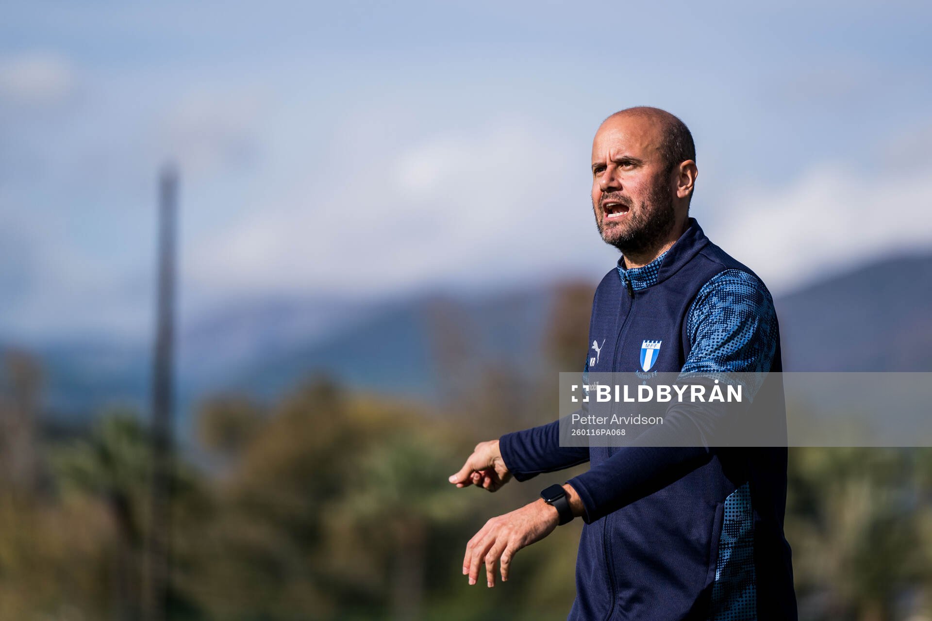 Head coach Miguel Angel Ramirez of Malmö FF