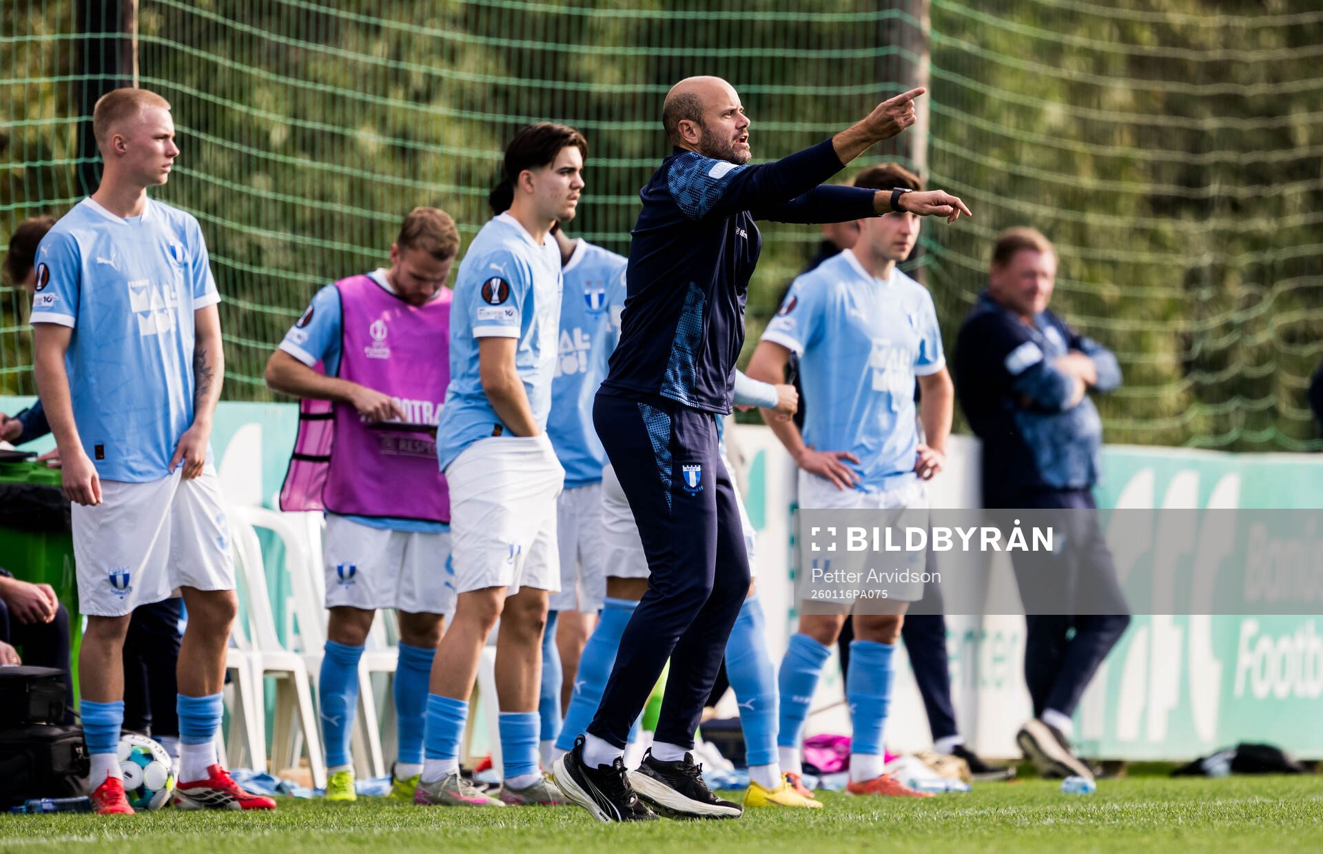 Head coach Miguel Angel Ramirez of Malmö FF
