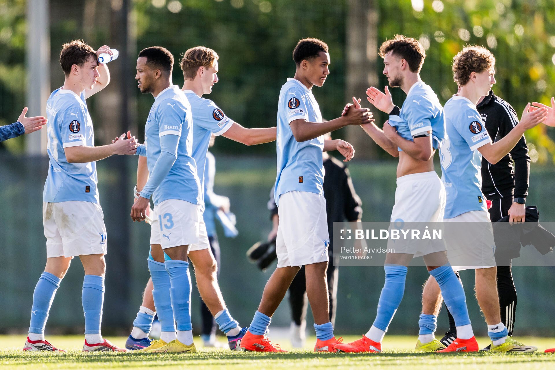 Kenan Busuladzic, Martin Olsson, Theodor Lundbergh and