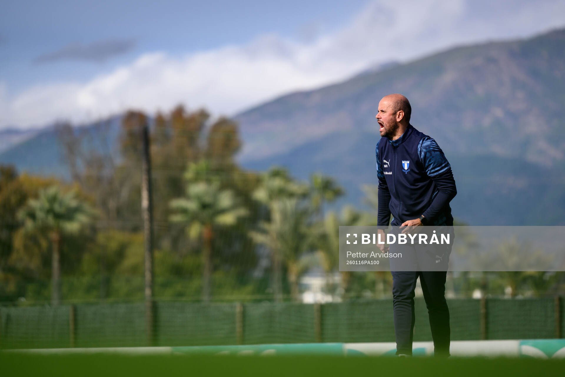 Head coach Miguel Angel Ramirez of Malmö FF