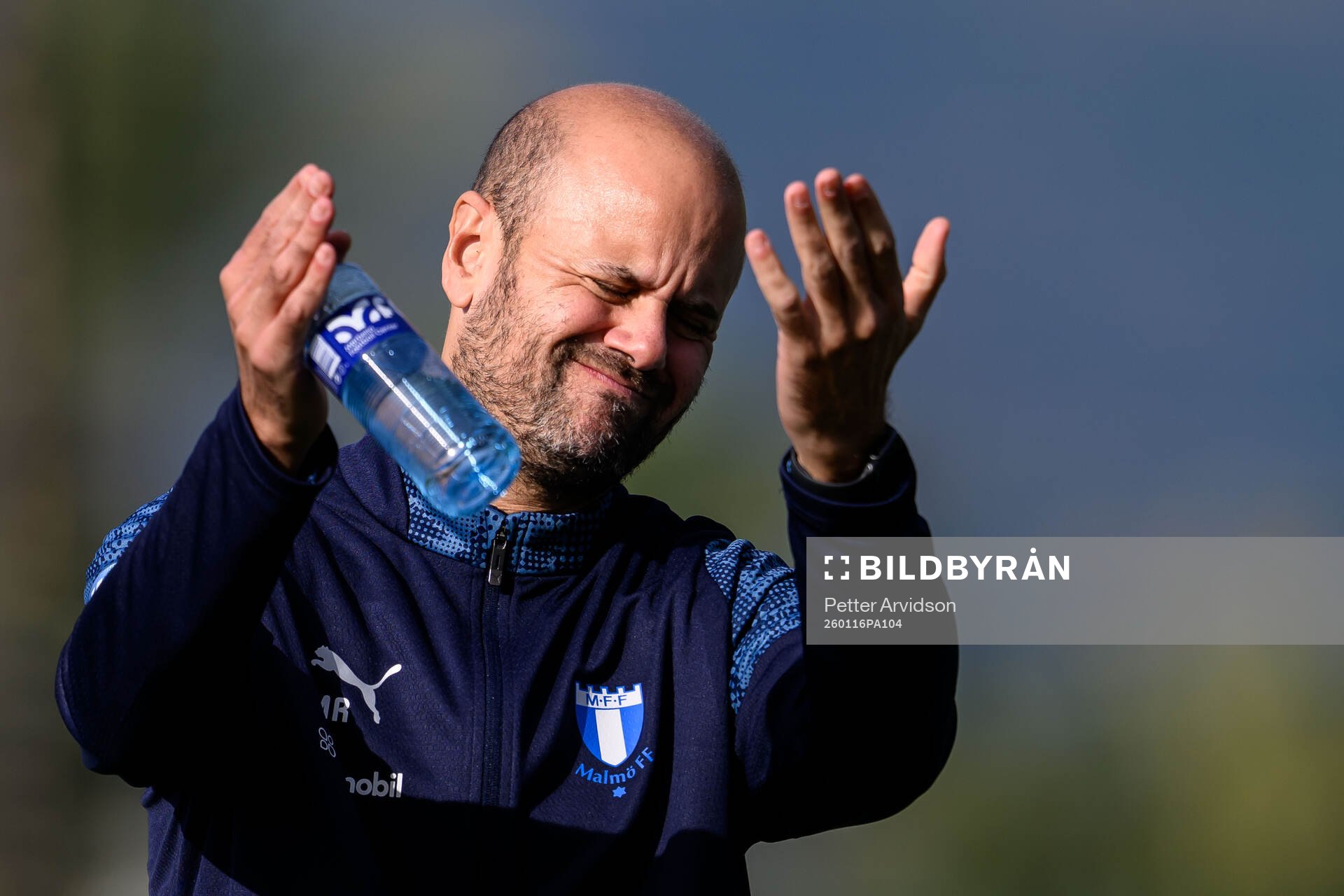 Head coach Miguel Angel Ramirez of Malmö FF
