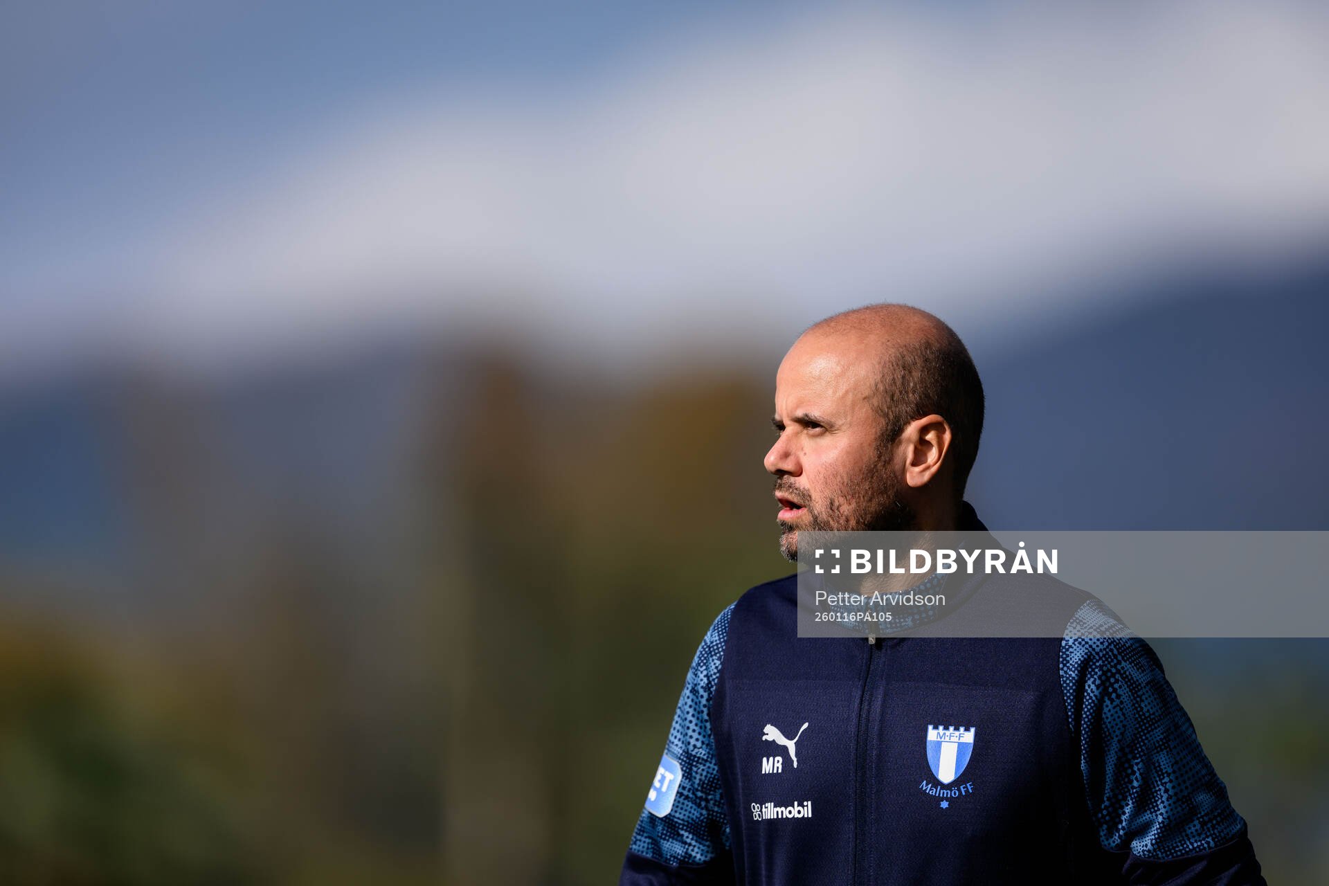 Head coach Miguel Angel Ramirez of Malmö FF