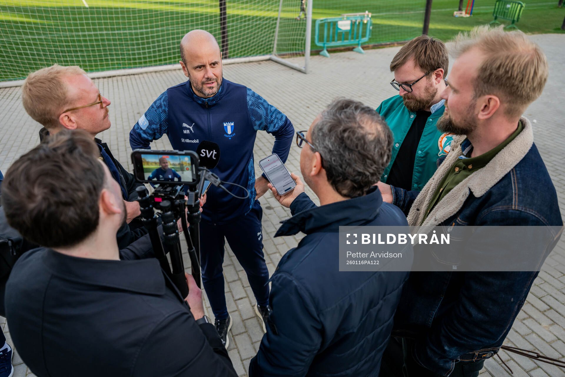 Head coach Miguel Angel Ramirez of Malmö FF is being