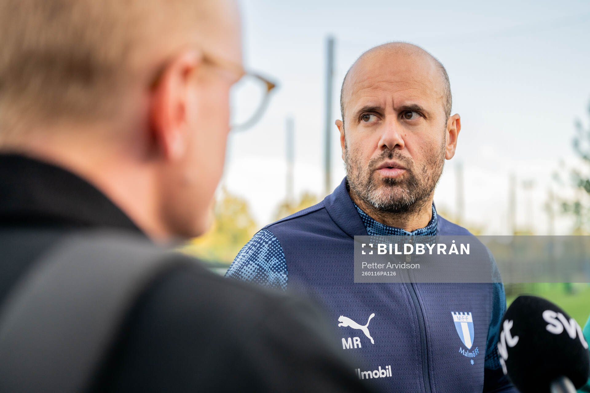 Head coach Miguel Angel Ramirez of Malmö FF is being