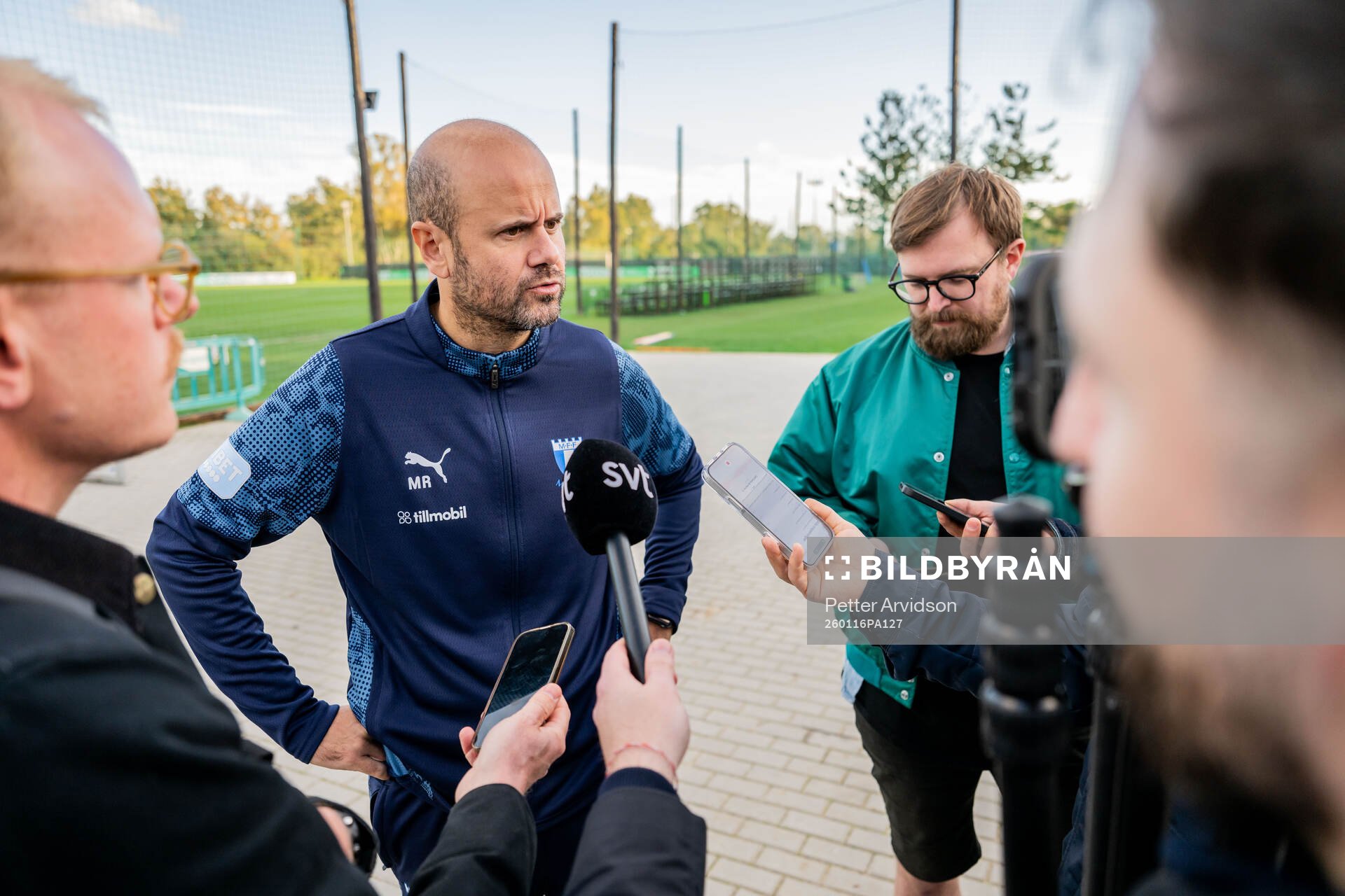 Head coach Miguel Angel Ramirez of Malmö FF is being