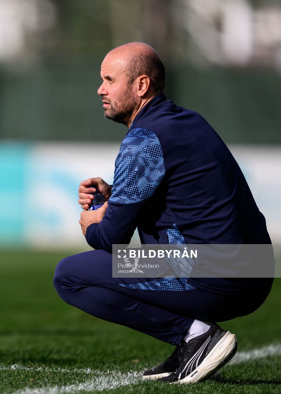 Head coach Miguel Angel Ramirez of Malmö FF