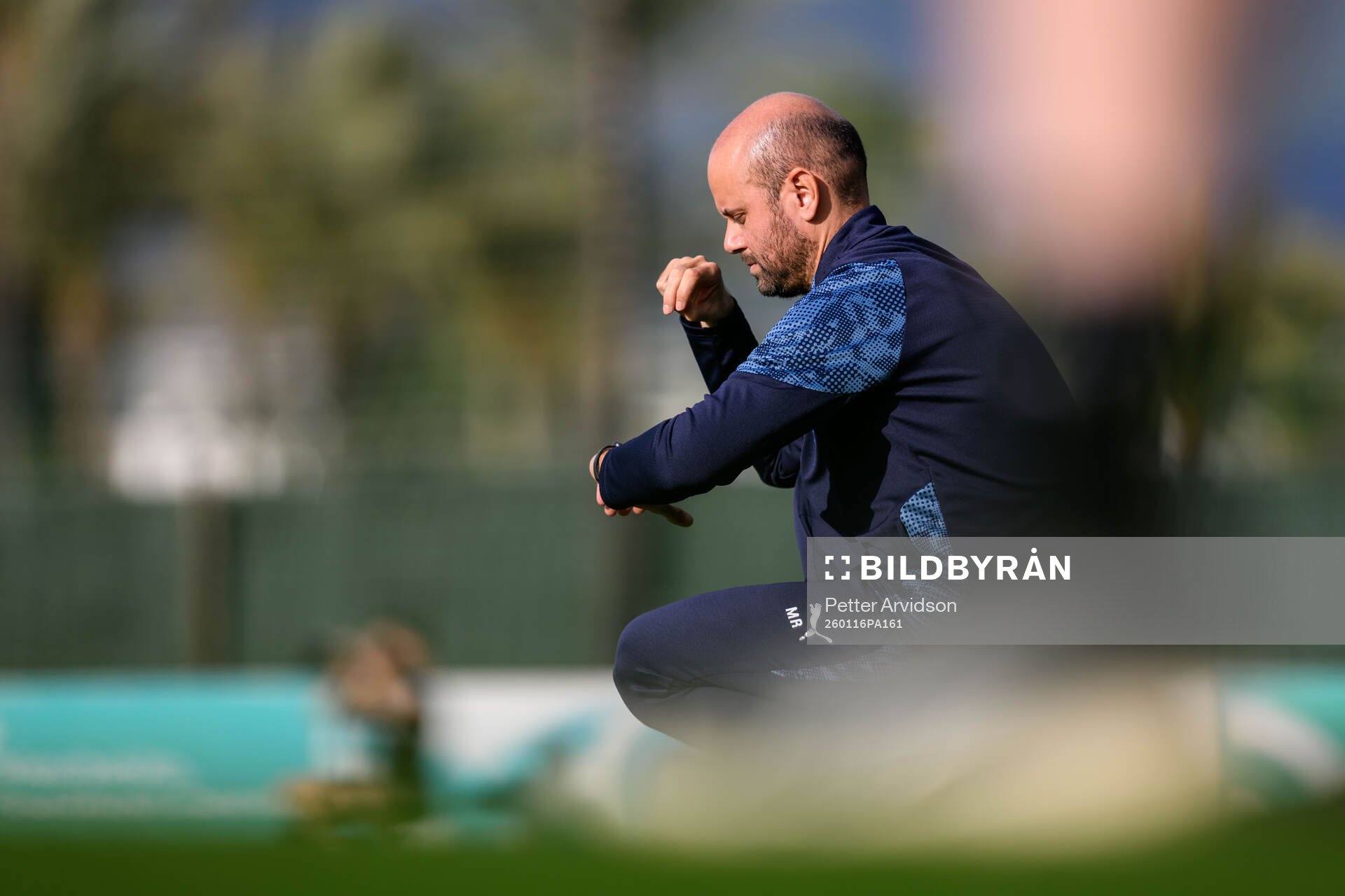 Head coach Miguel Angel Ramirez of Malmö FF
