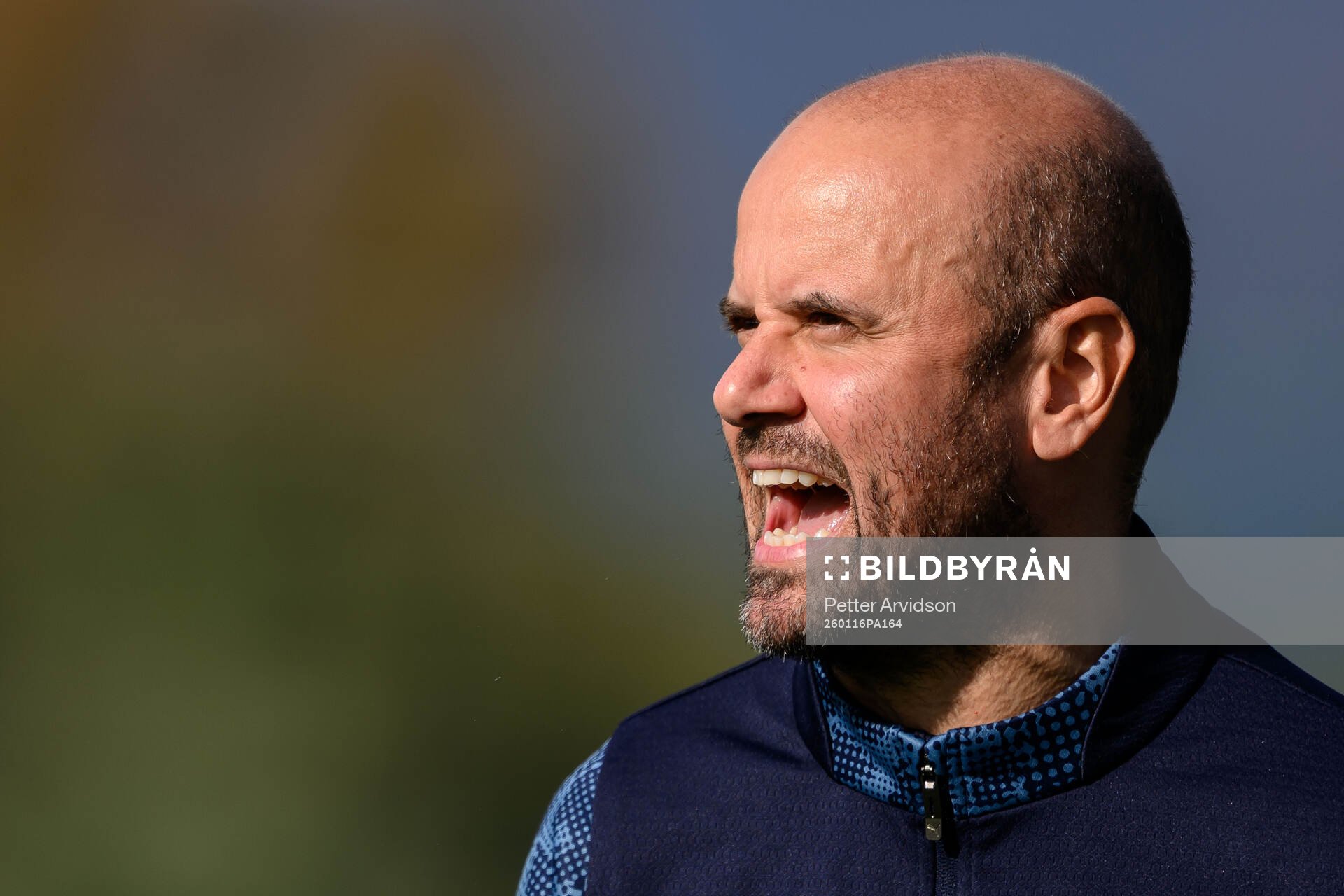 Head coach Miguel Angel Ramirez of Malmö FF