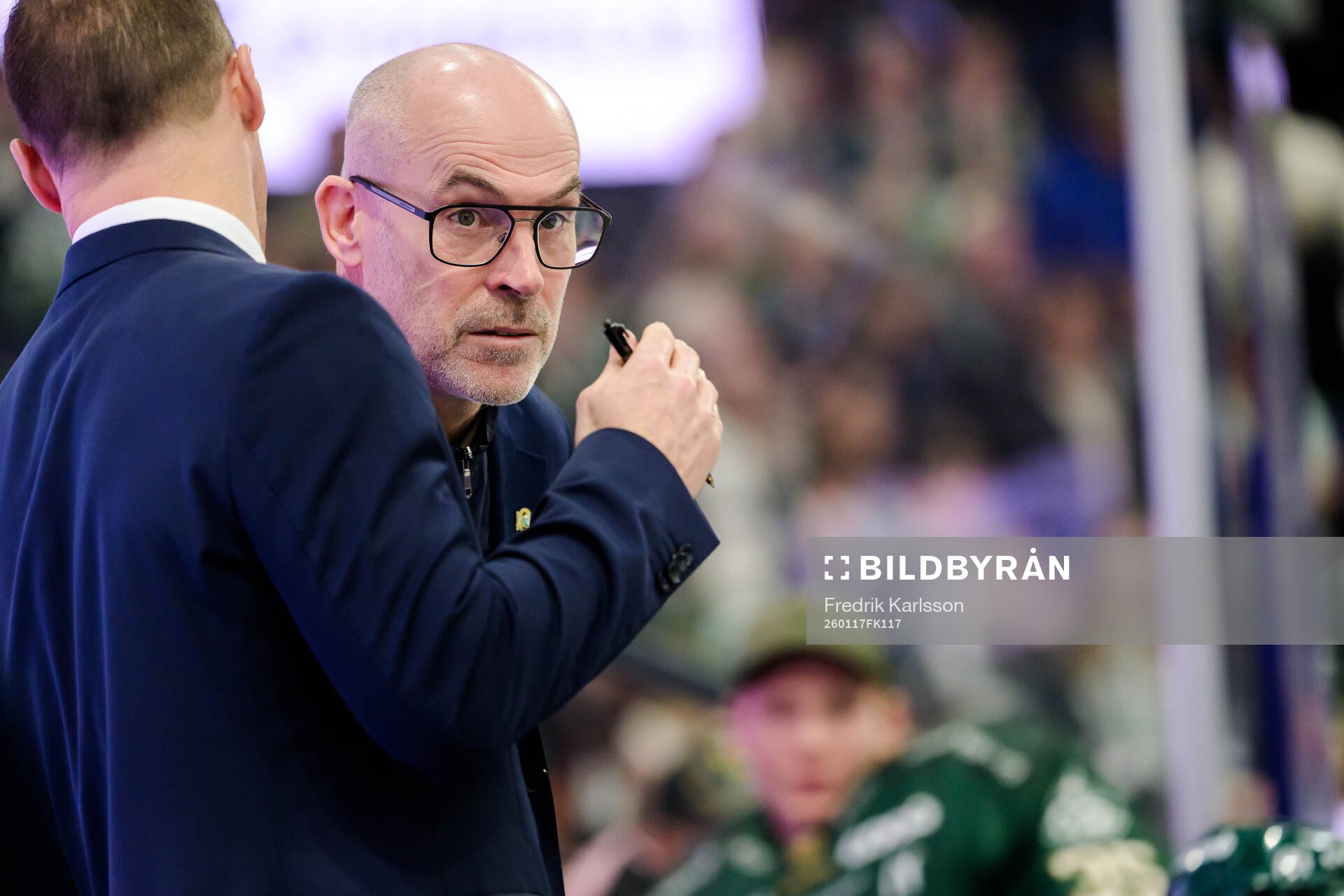 Färjestads assisterande tränare Christer Olsson