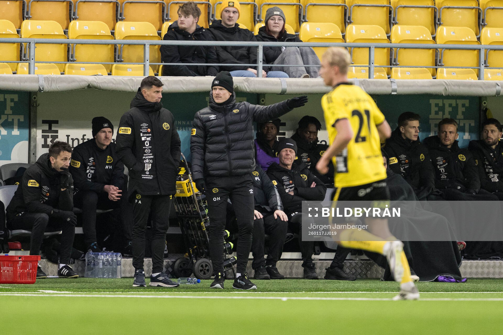 Elfsborgs assisterande tränare Fredrik Ahlstrand och