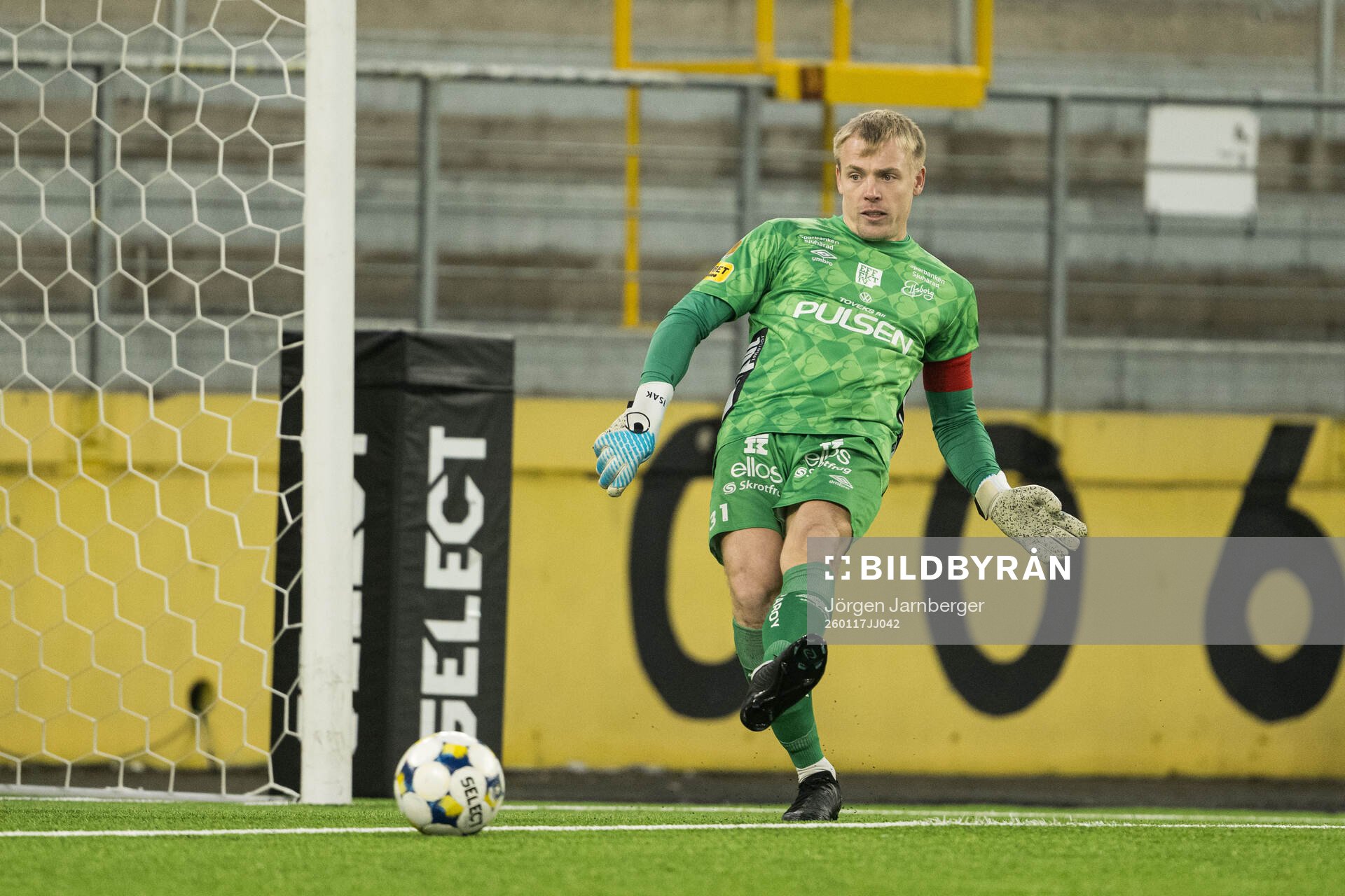 Elfsborgs målvakt Isak Pettersson