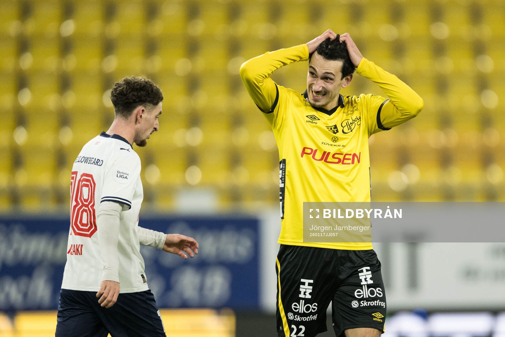Elfsborgs Dion Krasniqi deppar