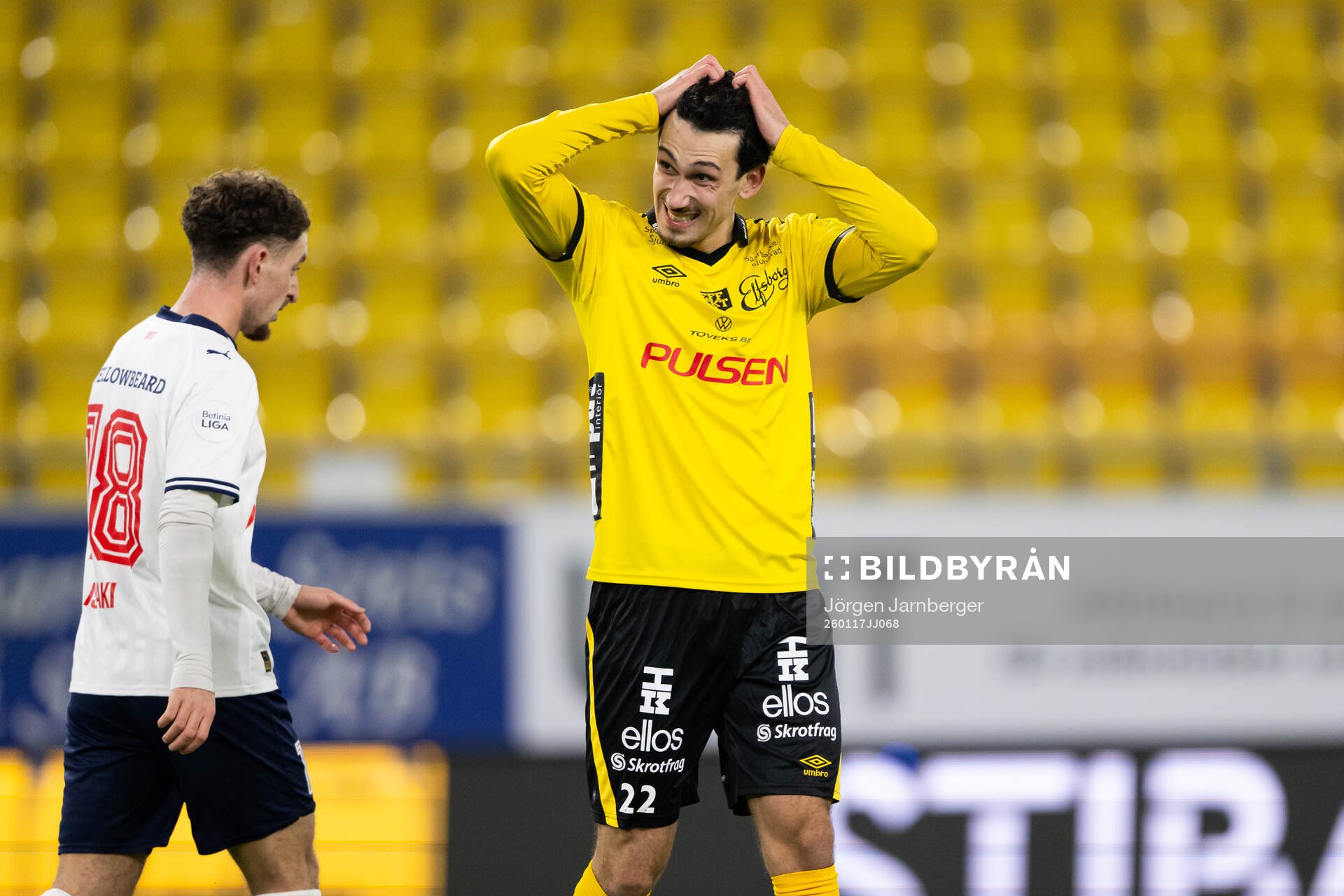 Elfsborgs Dion Krasniqi deppar