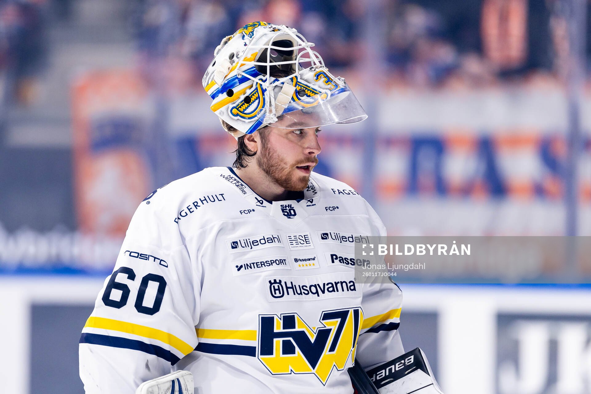 HV71s målvakt Felix Sandström