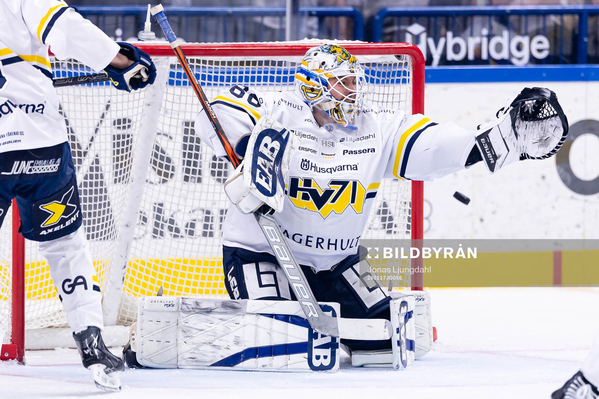 HV71s målvakt Felix Sandström
